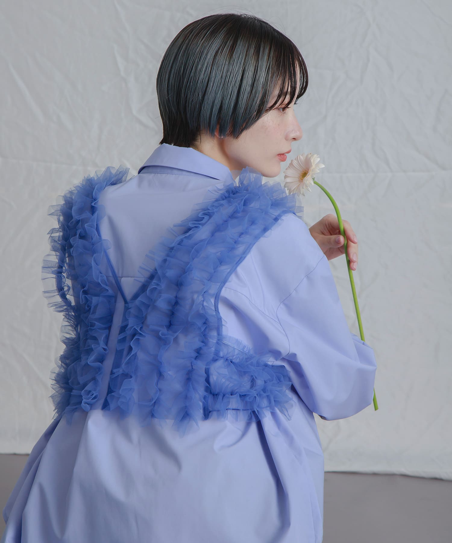 身長：159cm サイズ：one