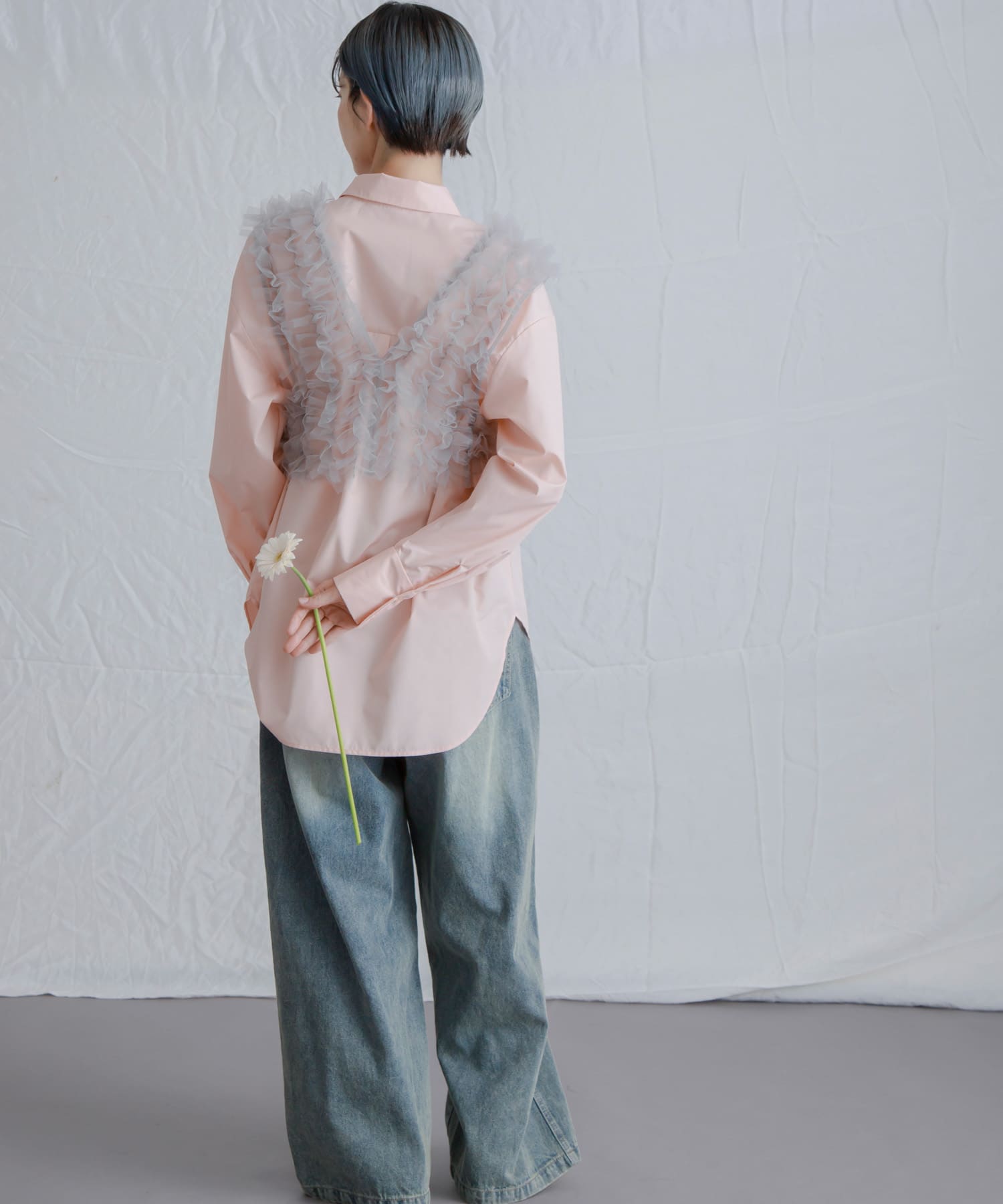 身長：159cm サイズ：one