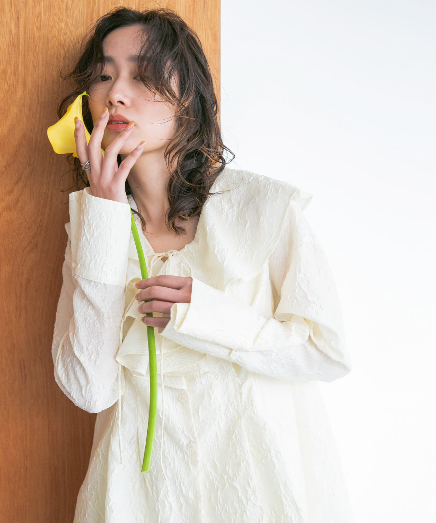 身長：155cm サイズ：one