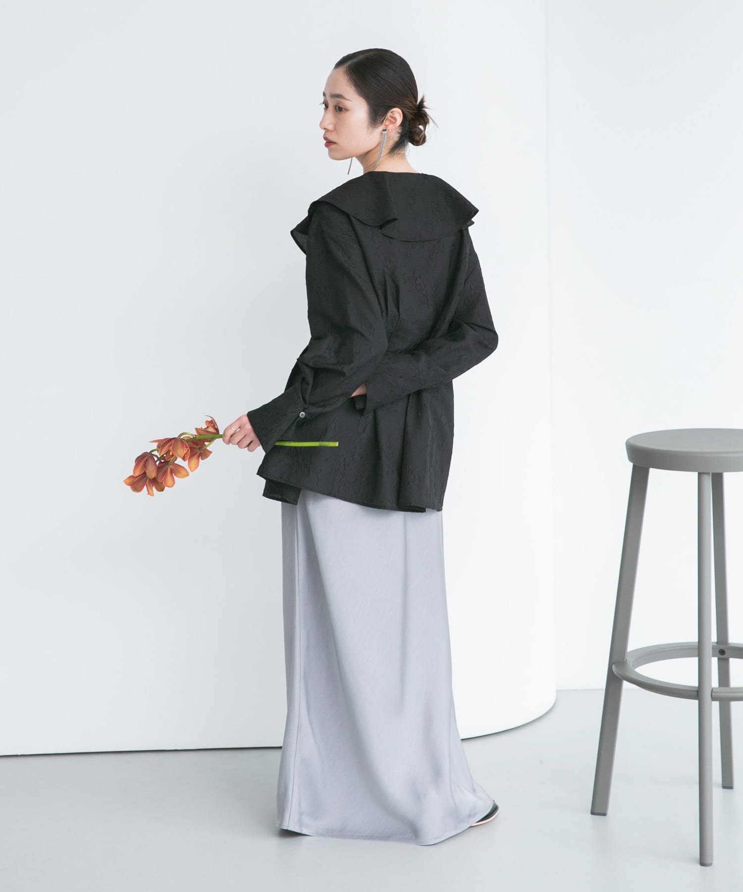 身長：155cm サイズ：one
