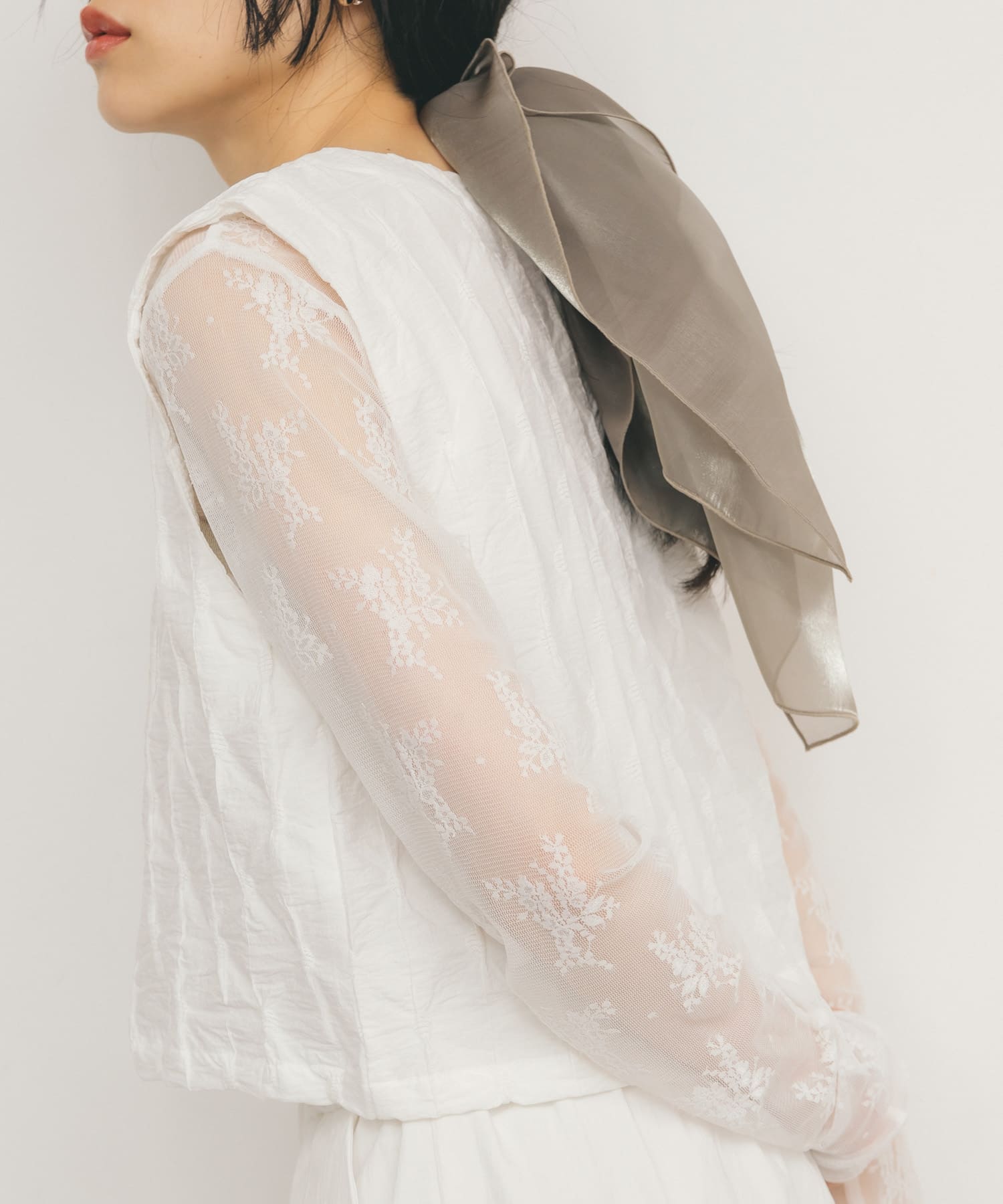 身長：160cm サイズ：one