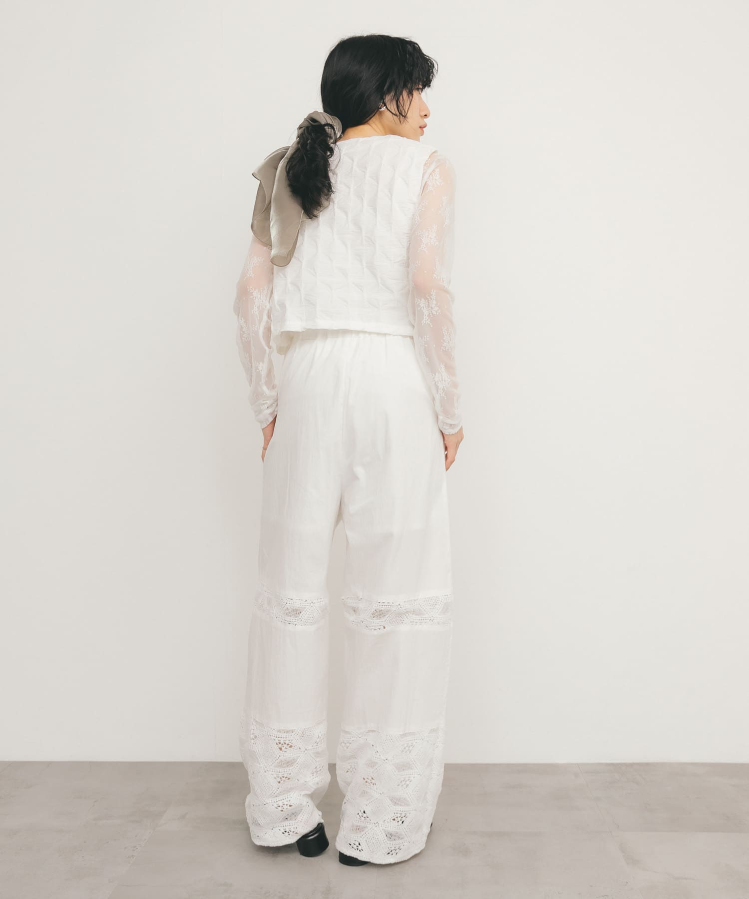身長：160cm サイズ：one
