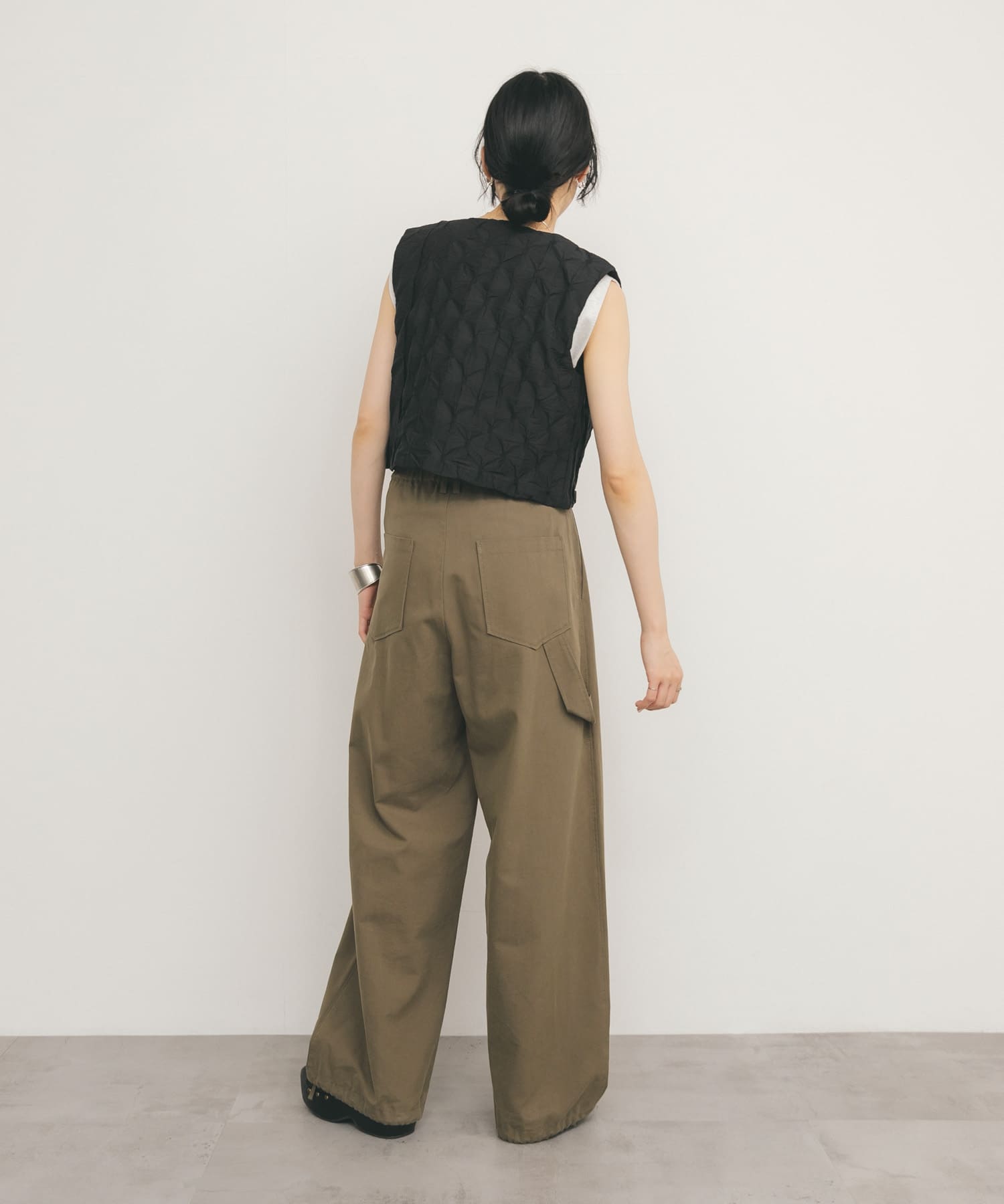 身長：160cm サイズ：one