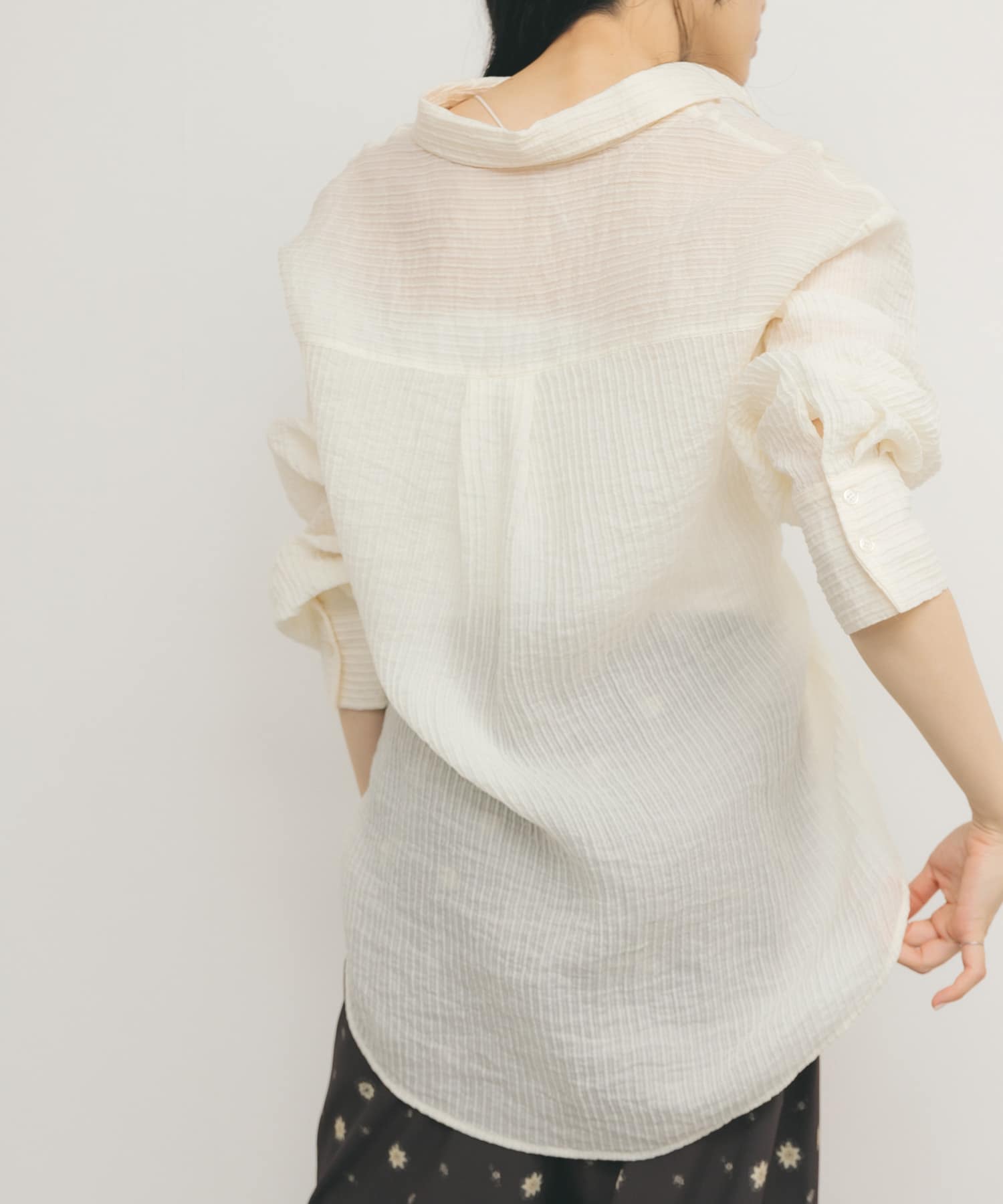 身長：160cm サイズ：one