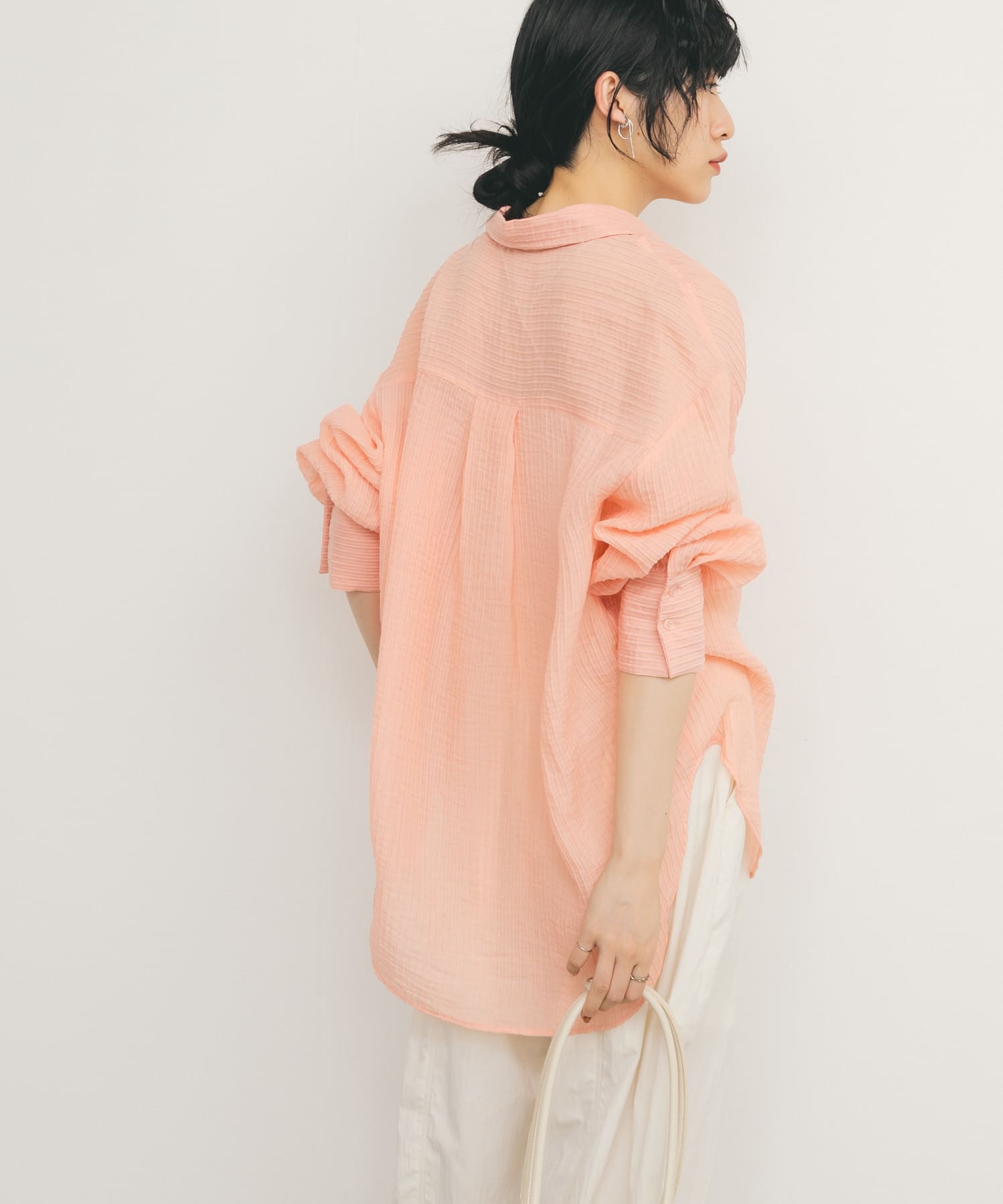 身長：160cm サイズ：one