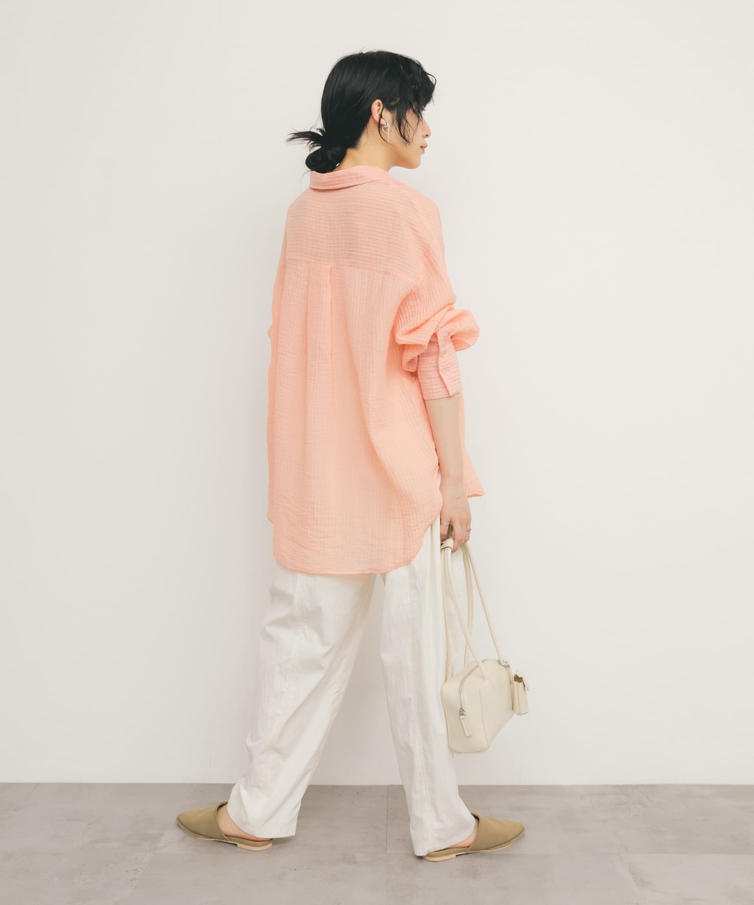 身長：160cm サイズ：one