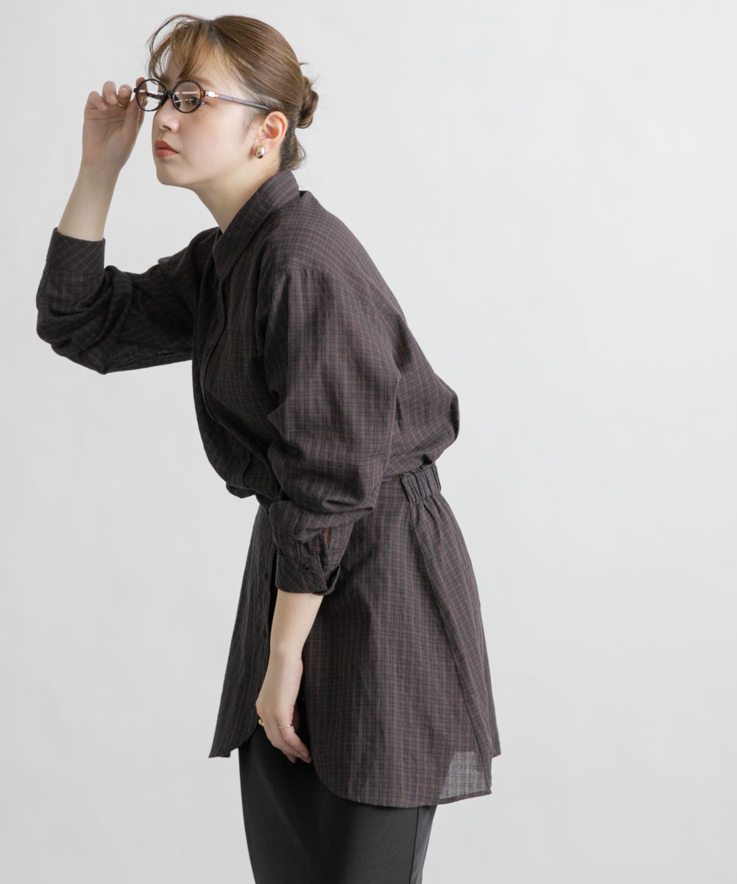 身長：160cm サイズ：one