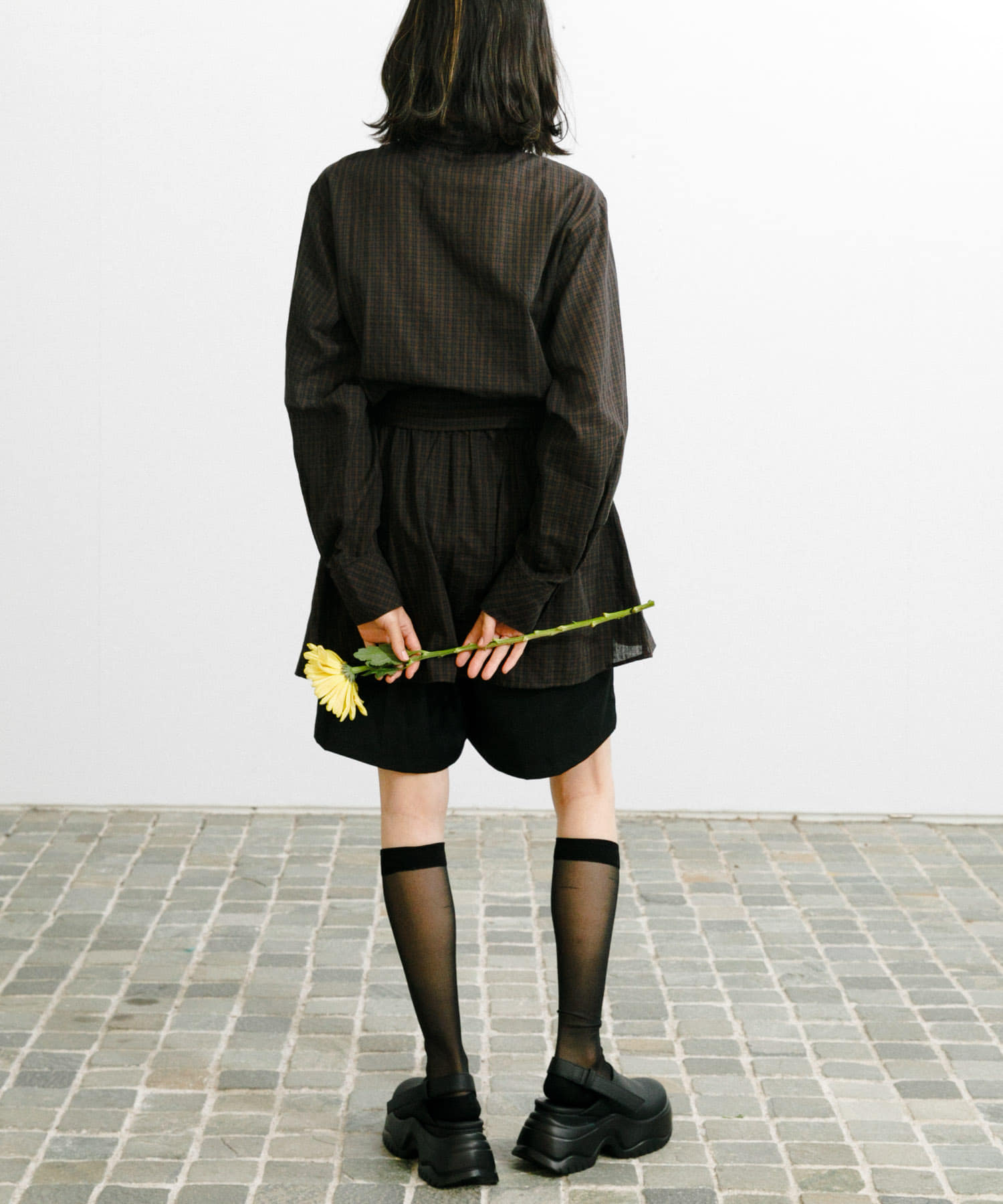 身長：159cm サイズ：one