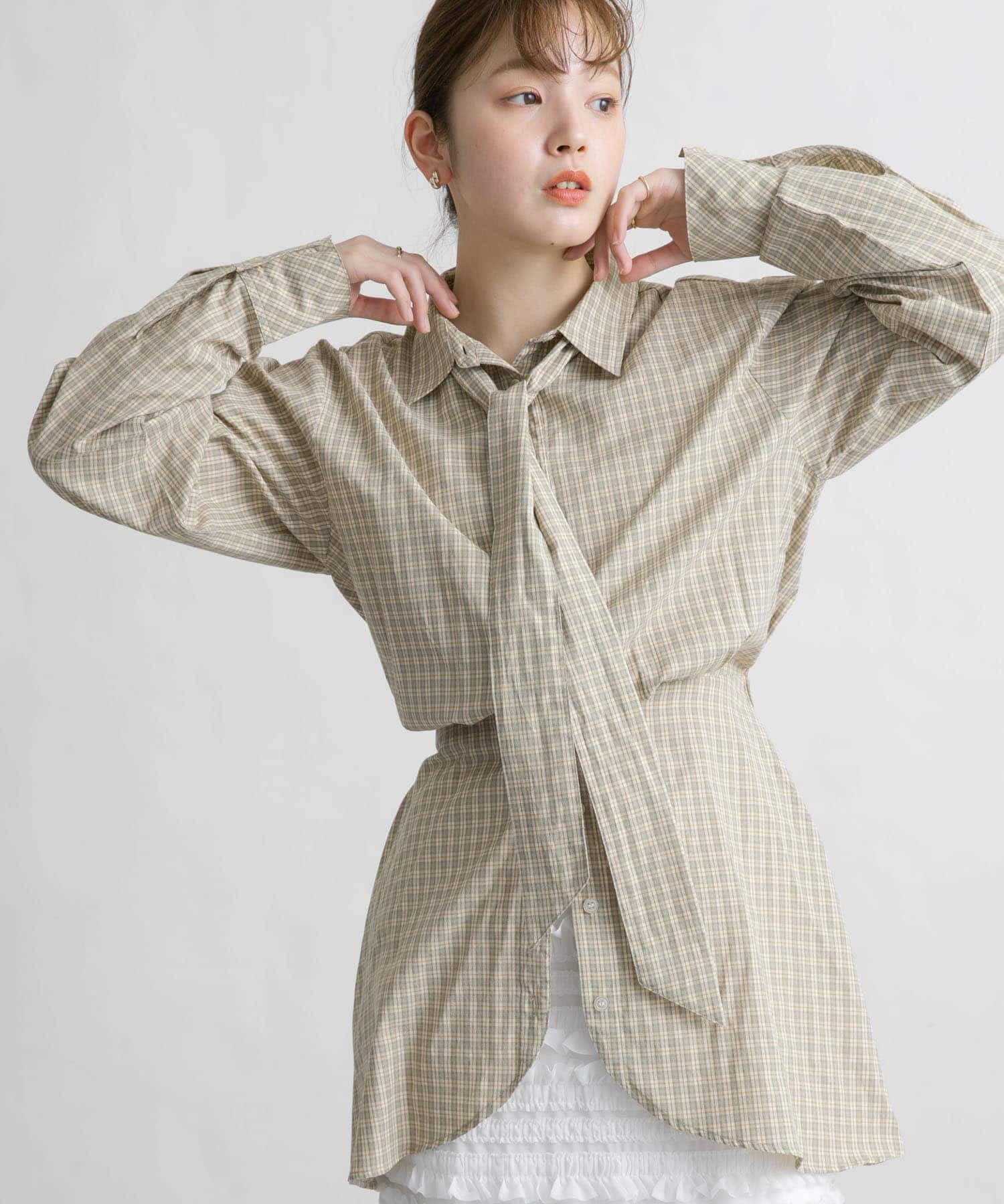 身長：160cm サイズ：one