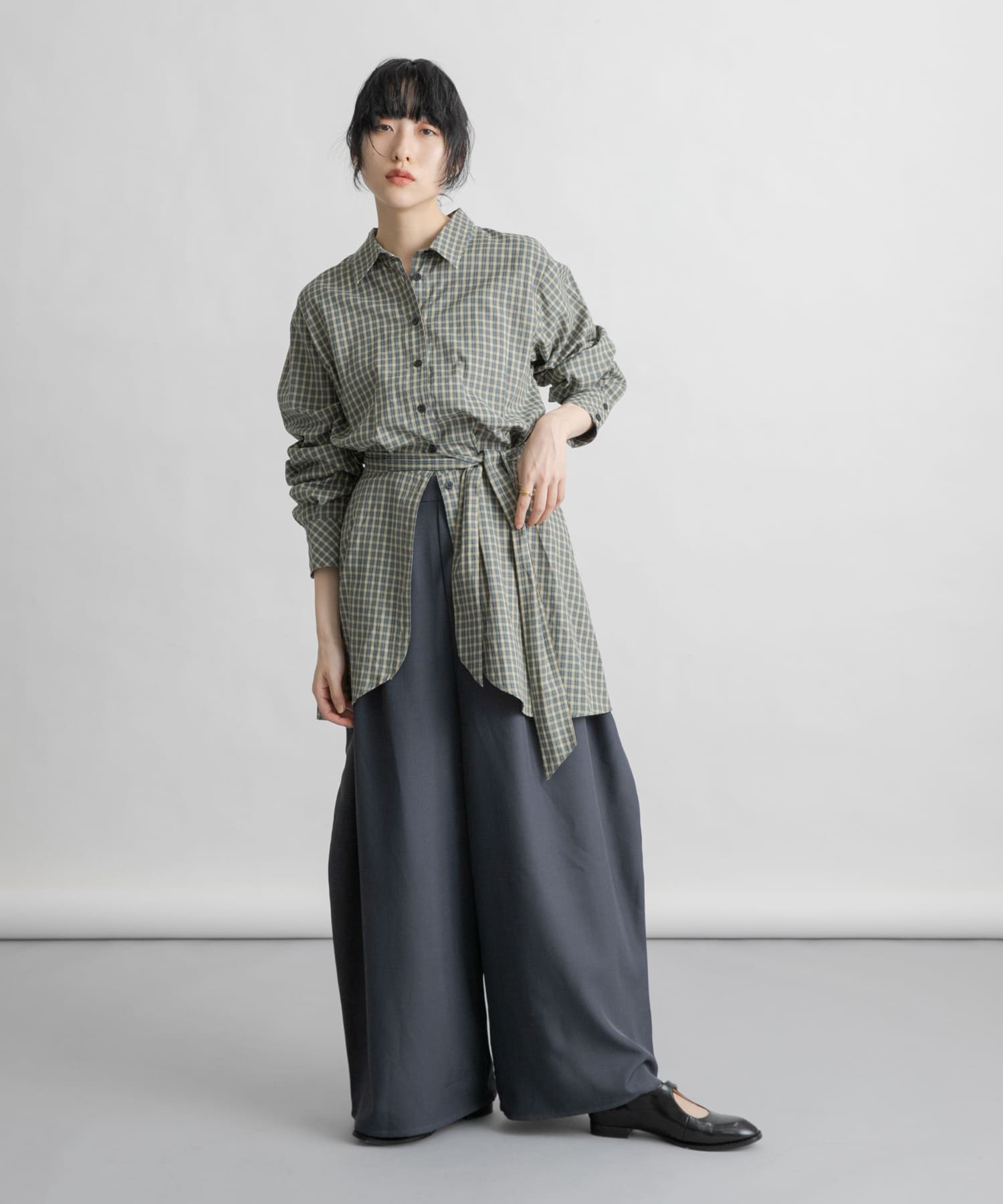 身長：160cm サイズ：one