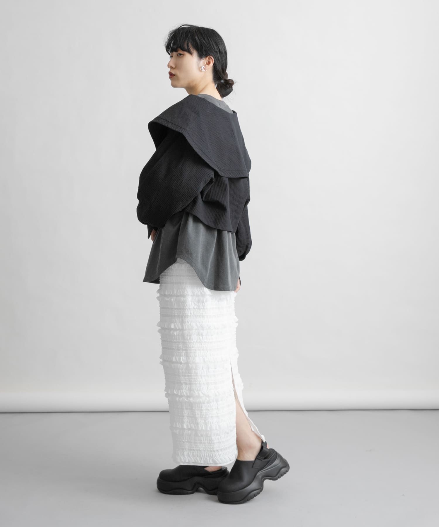 身長：160cm サイズ：one