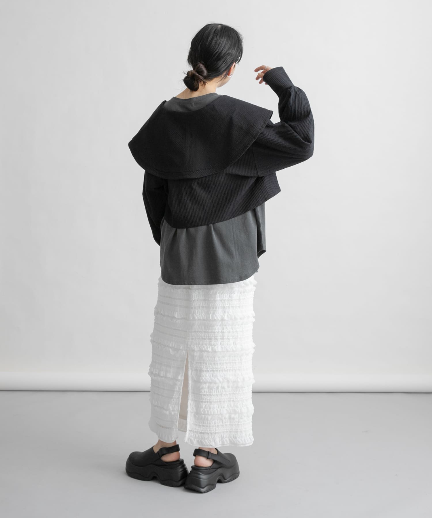 身長：160cm サイズ：one