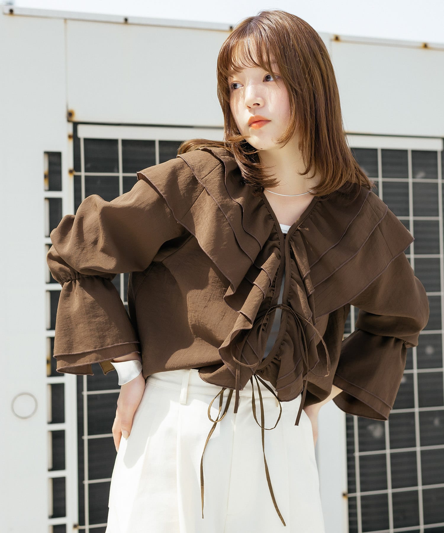 身長：160cm サイズ：one