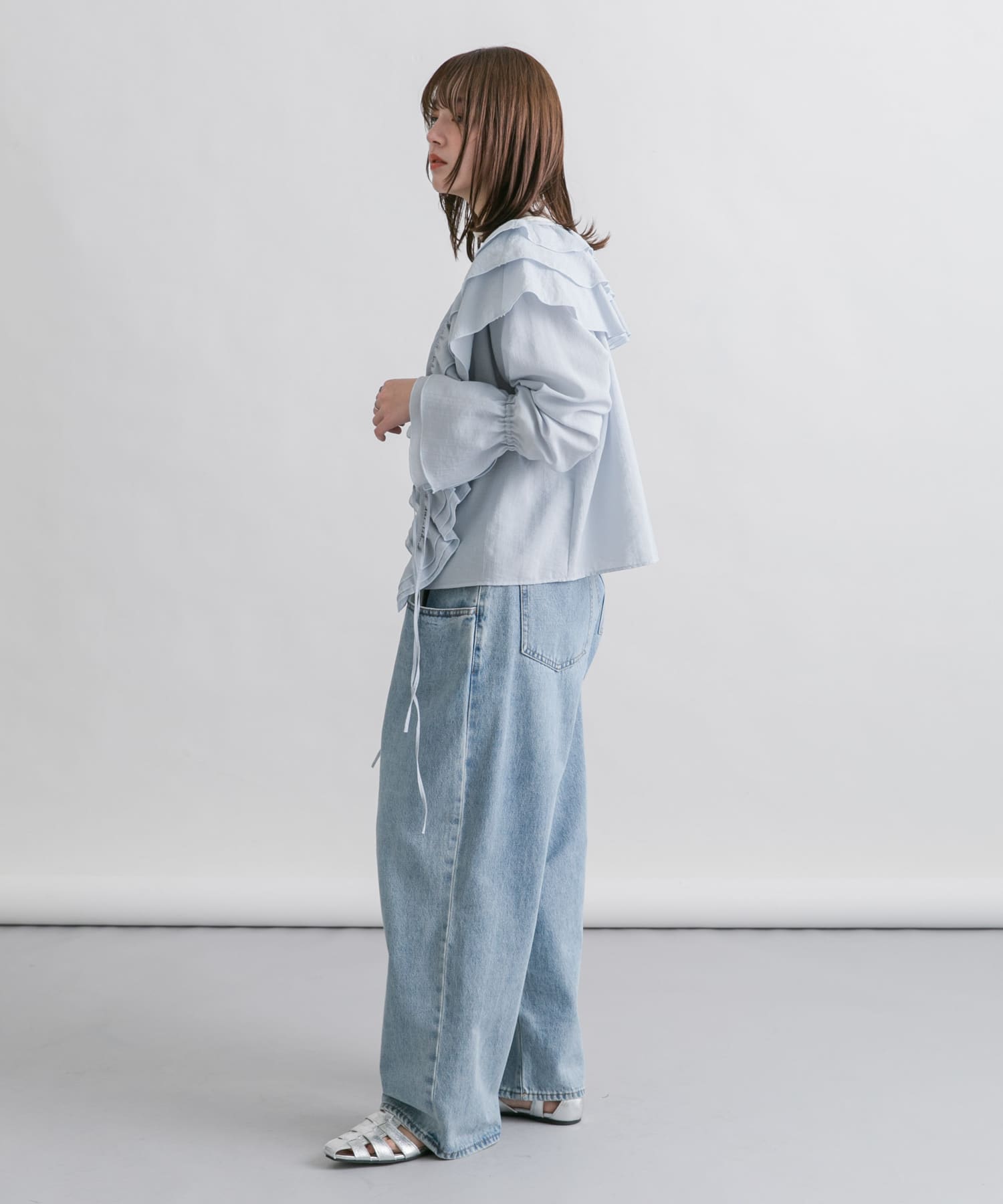身長：160cm サイズ：one