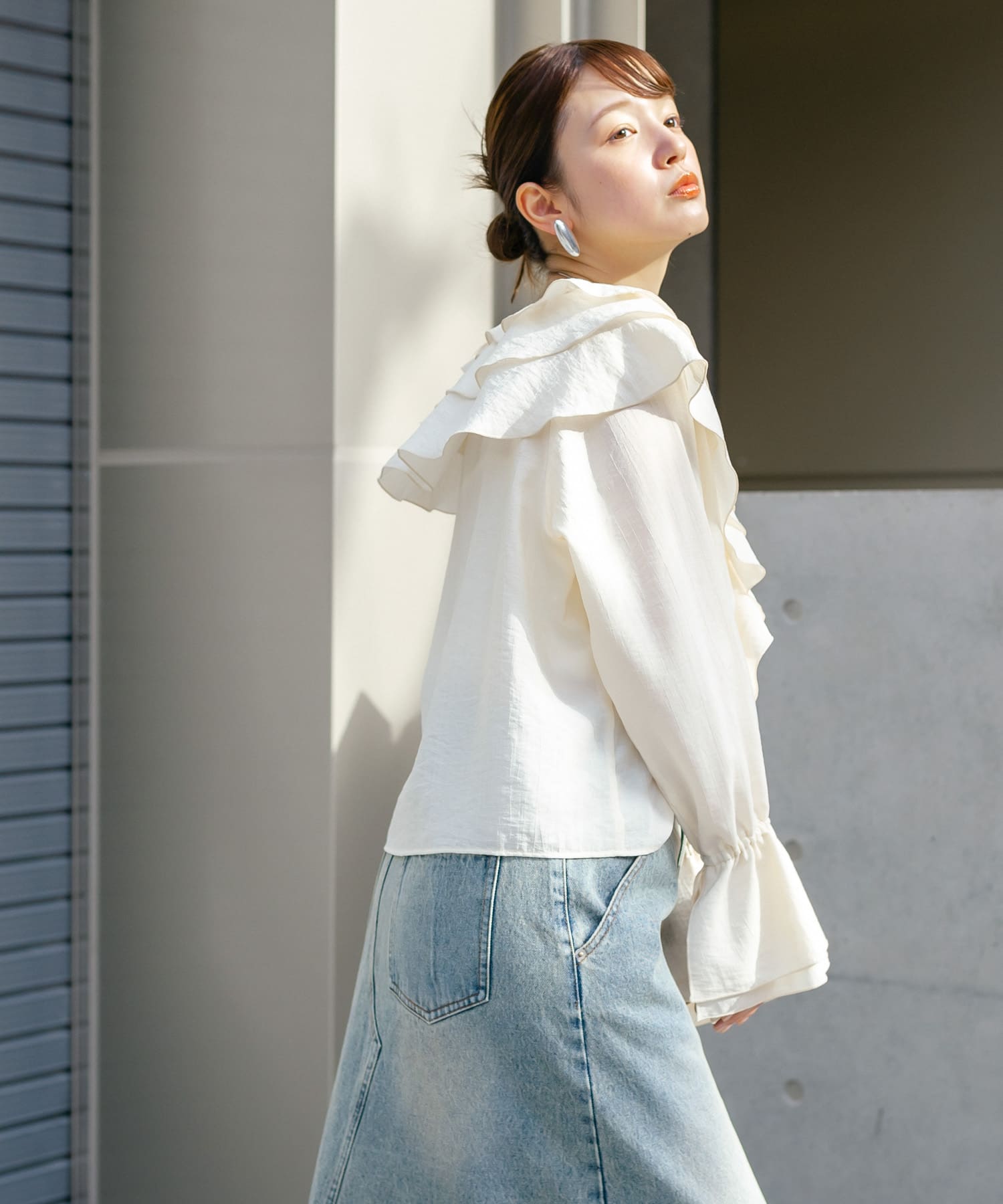 身長：160cm サイズ：one