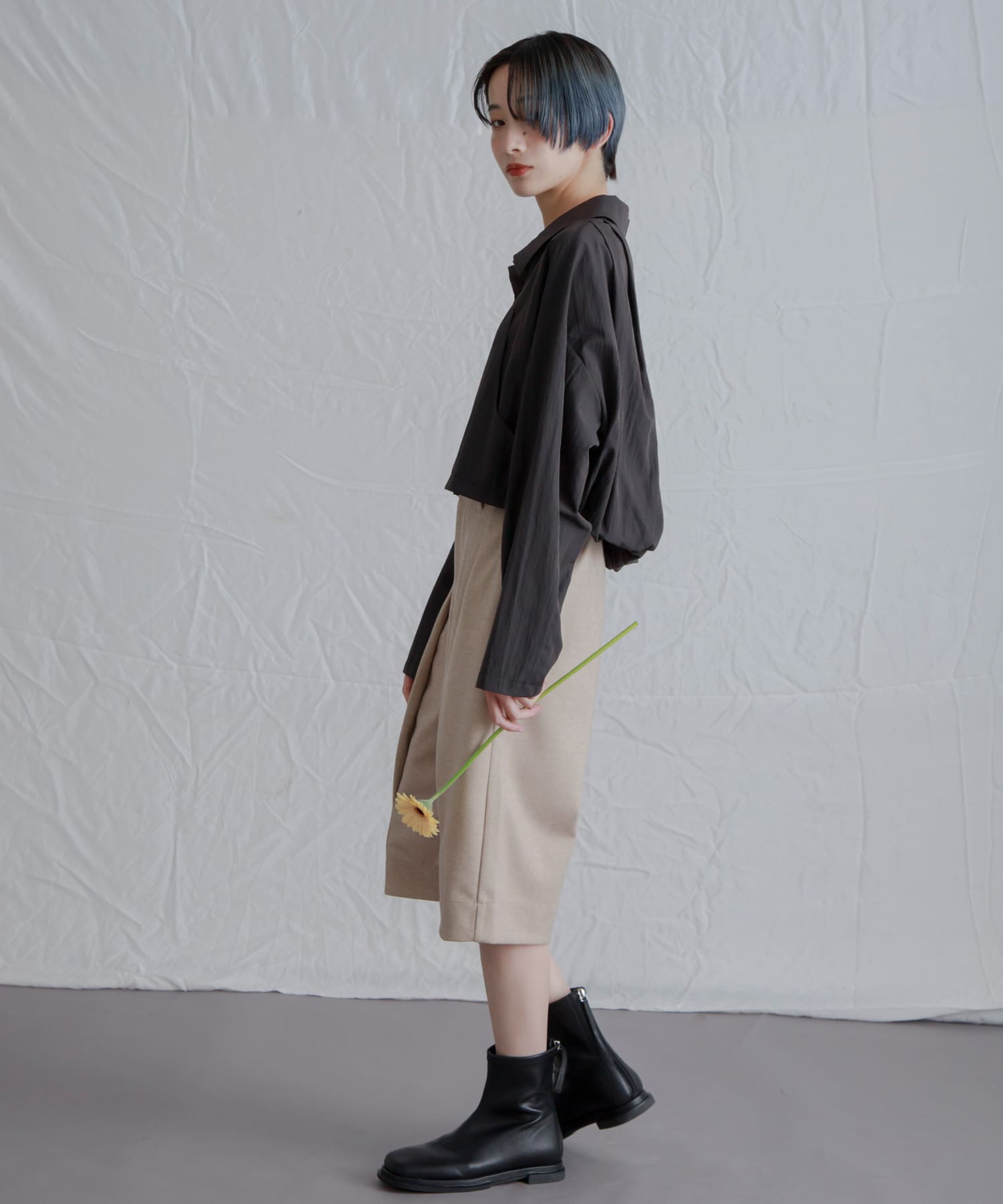 身長：159cm サイズ：one