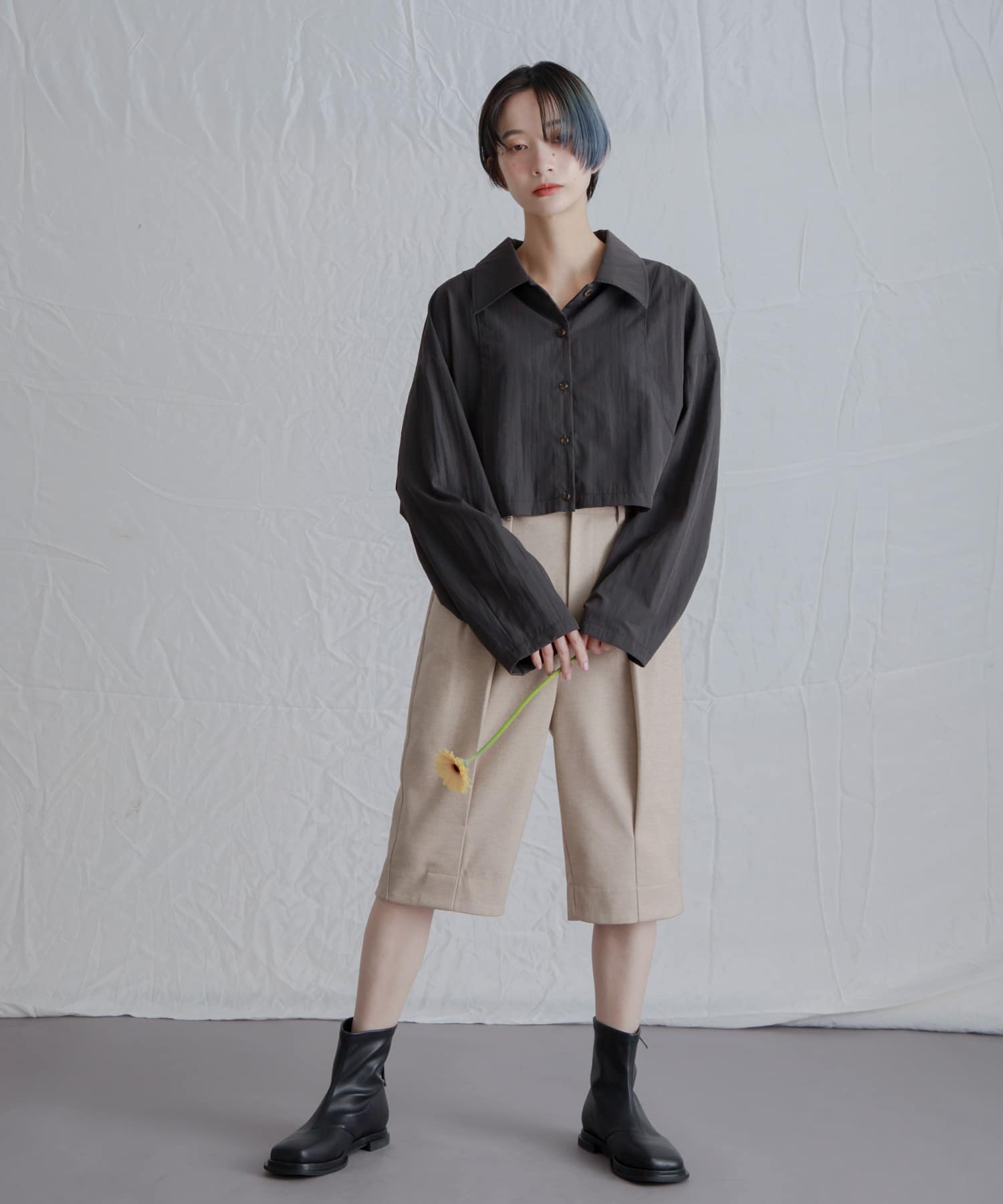 身長：159cm サイズ：one