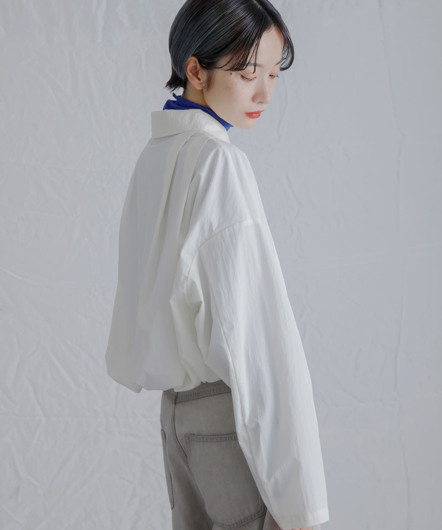 身長：159cm サイズ：one