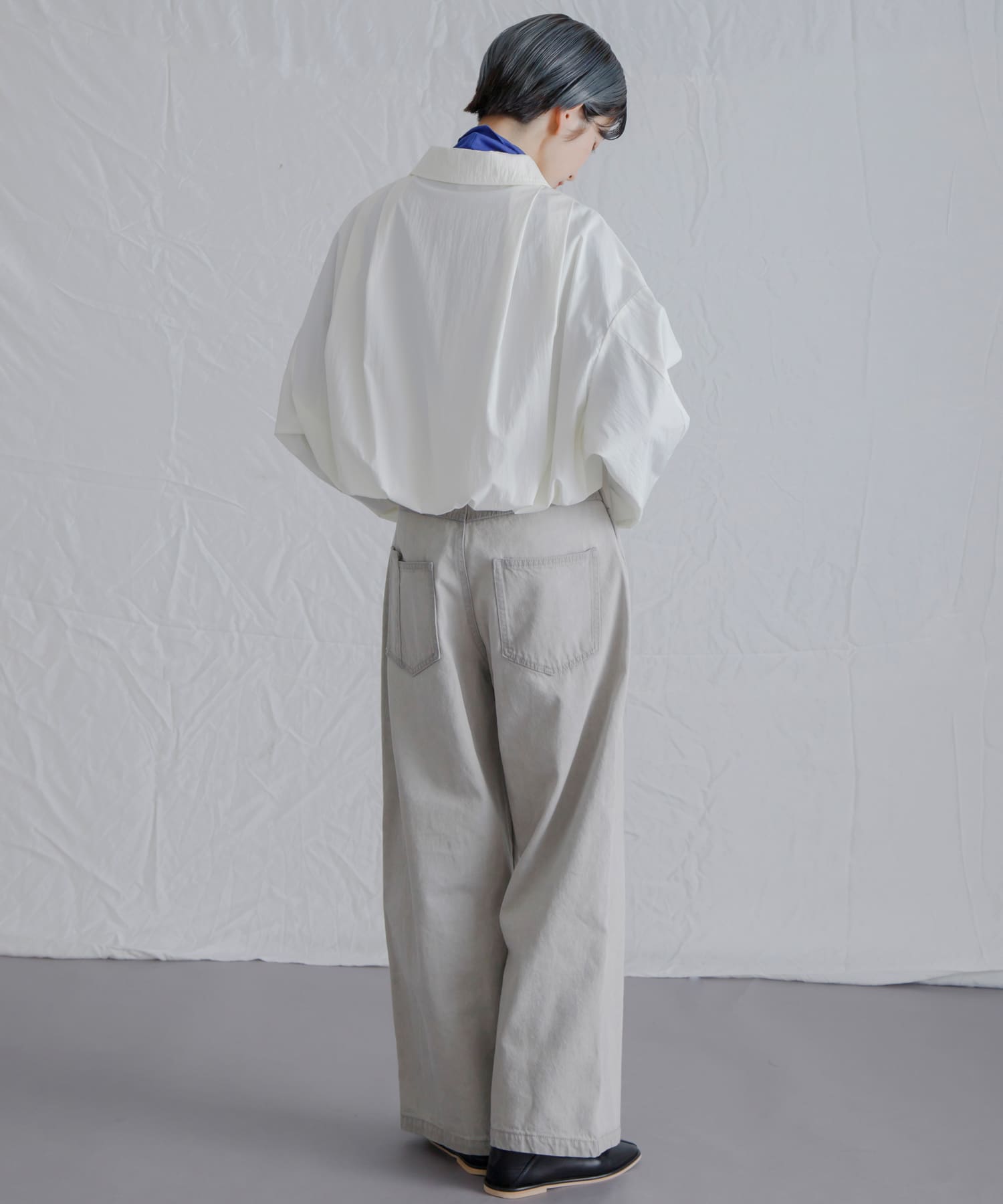 身長：159cm サイズ：one