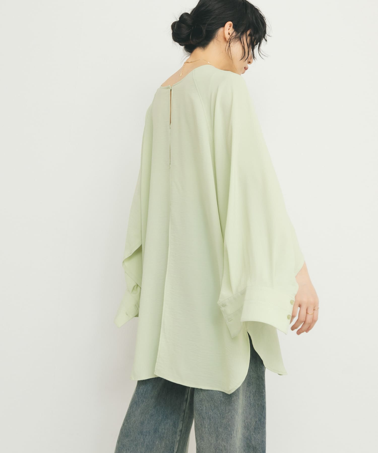 身長：160cm サイズ：one