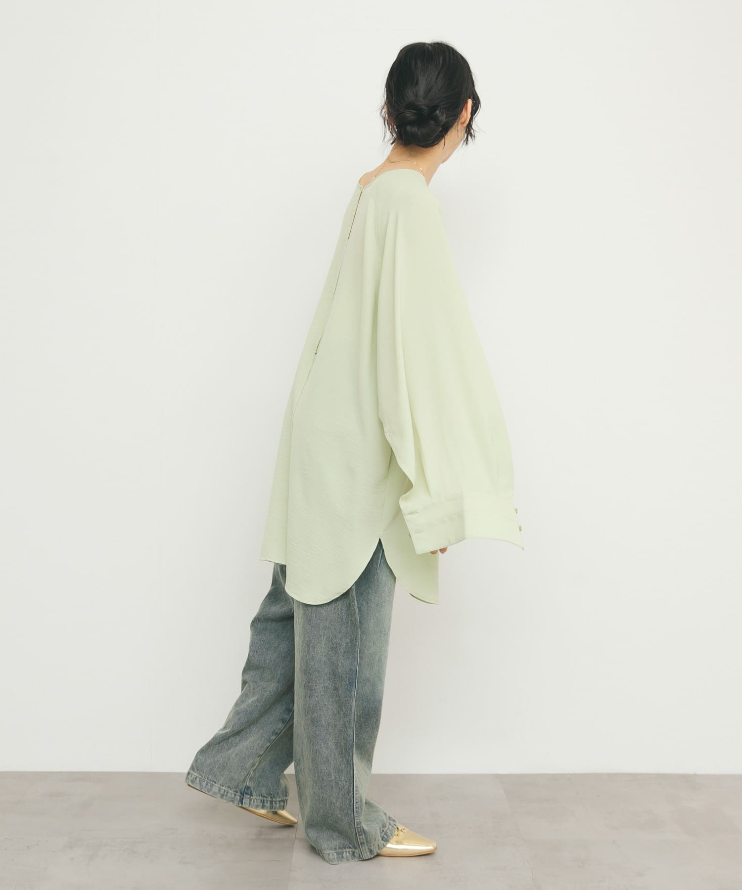 身長：160cm サイズ：one