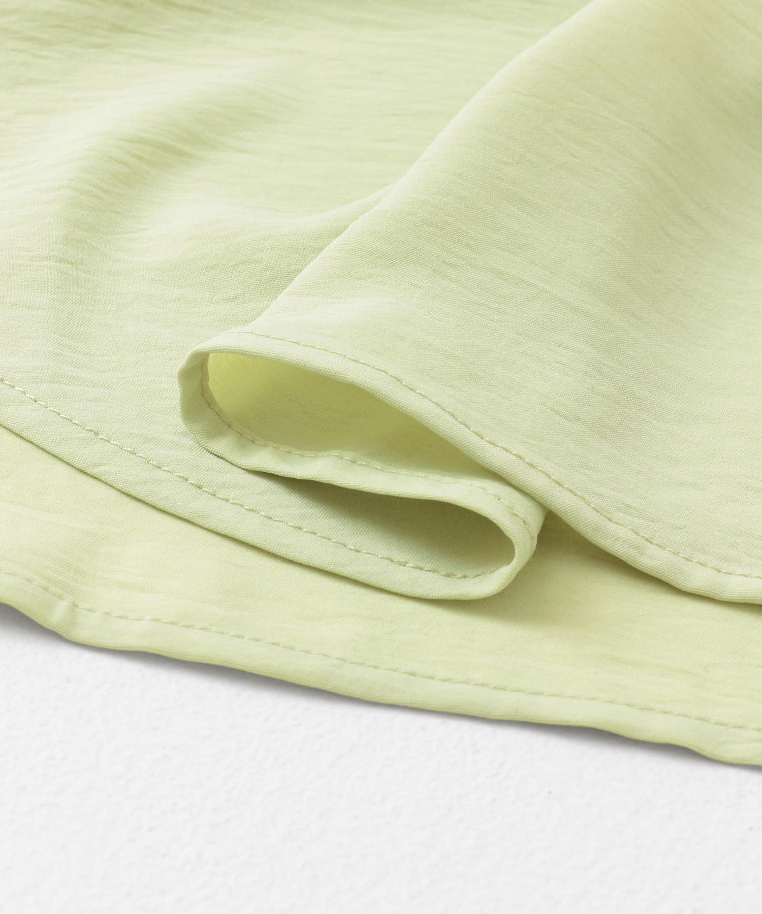 2WAYスリットスリーブチュニック L.GREEN one