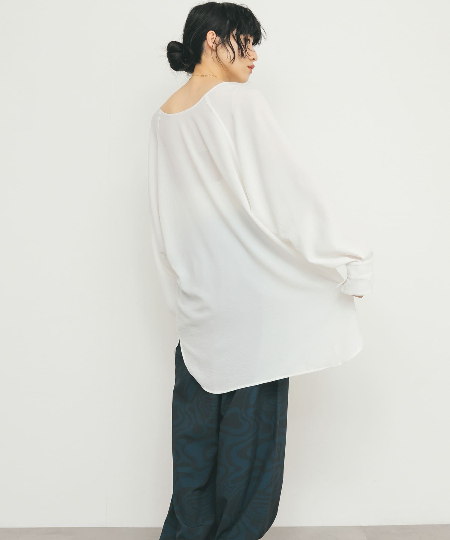 身長：160cm サイズ：one