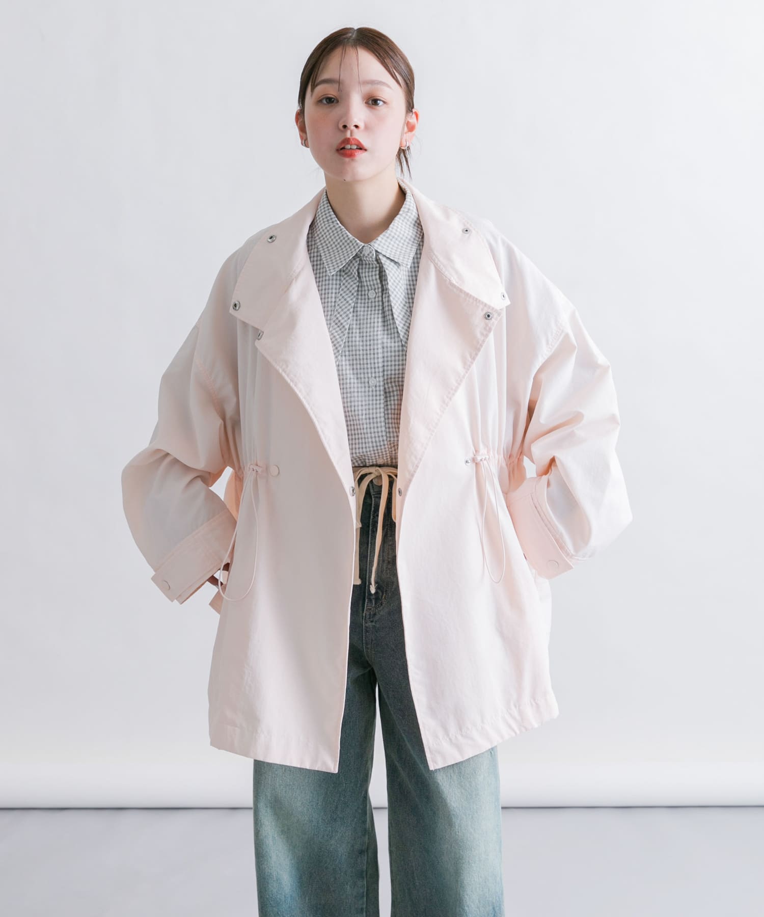 身長：160cm サイズ：one