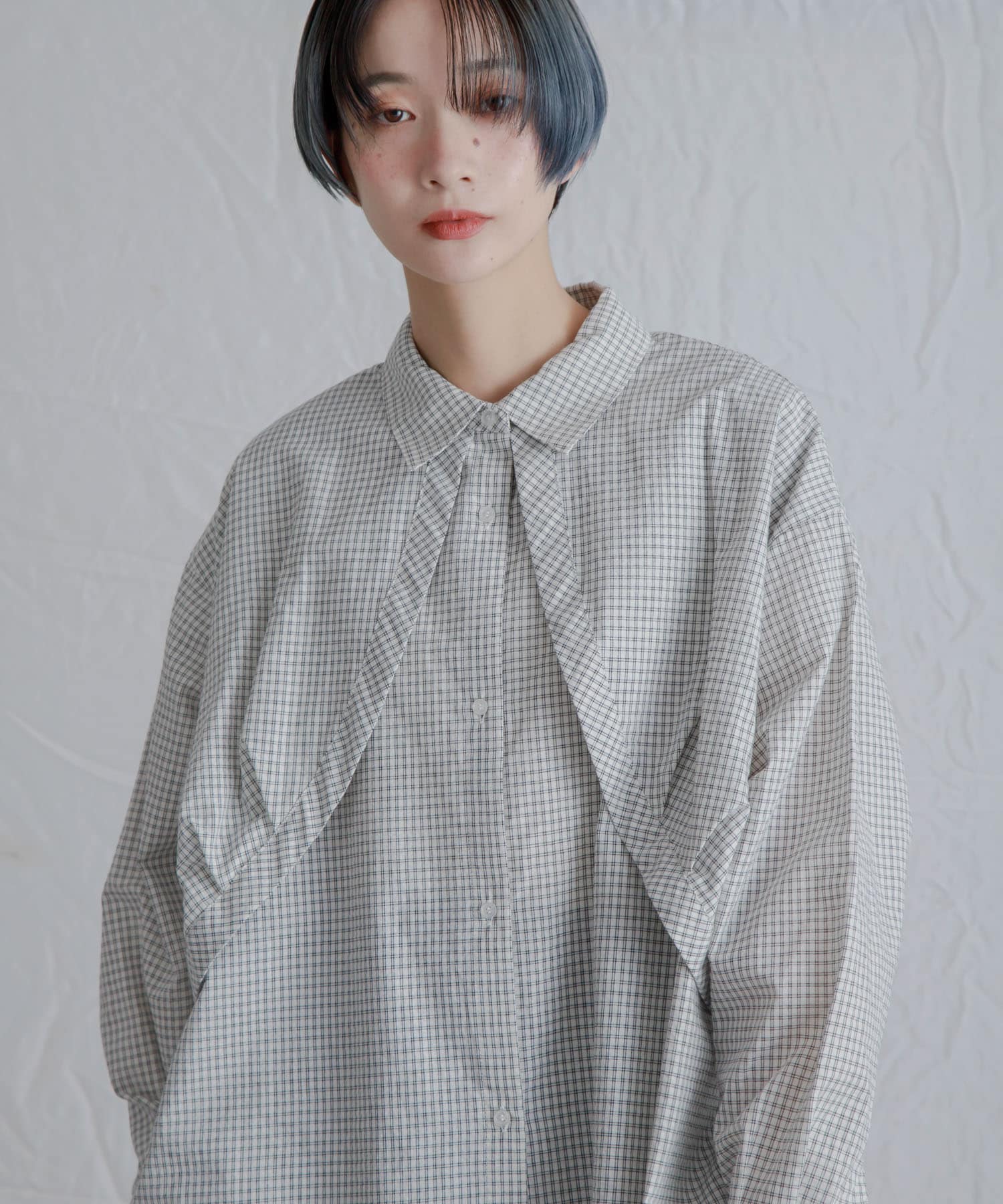 身長：159cm サイズ：one