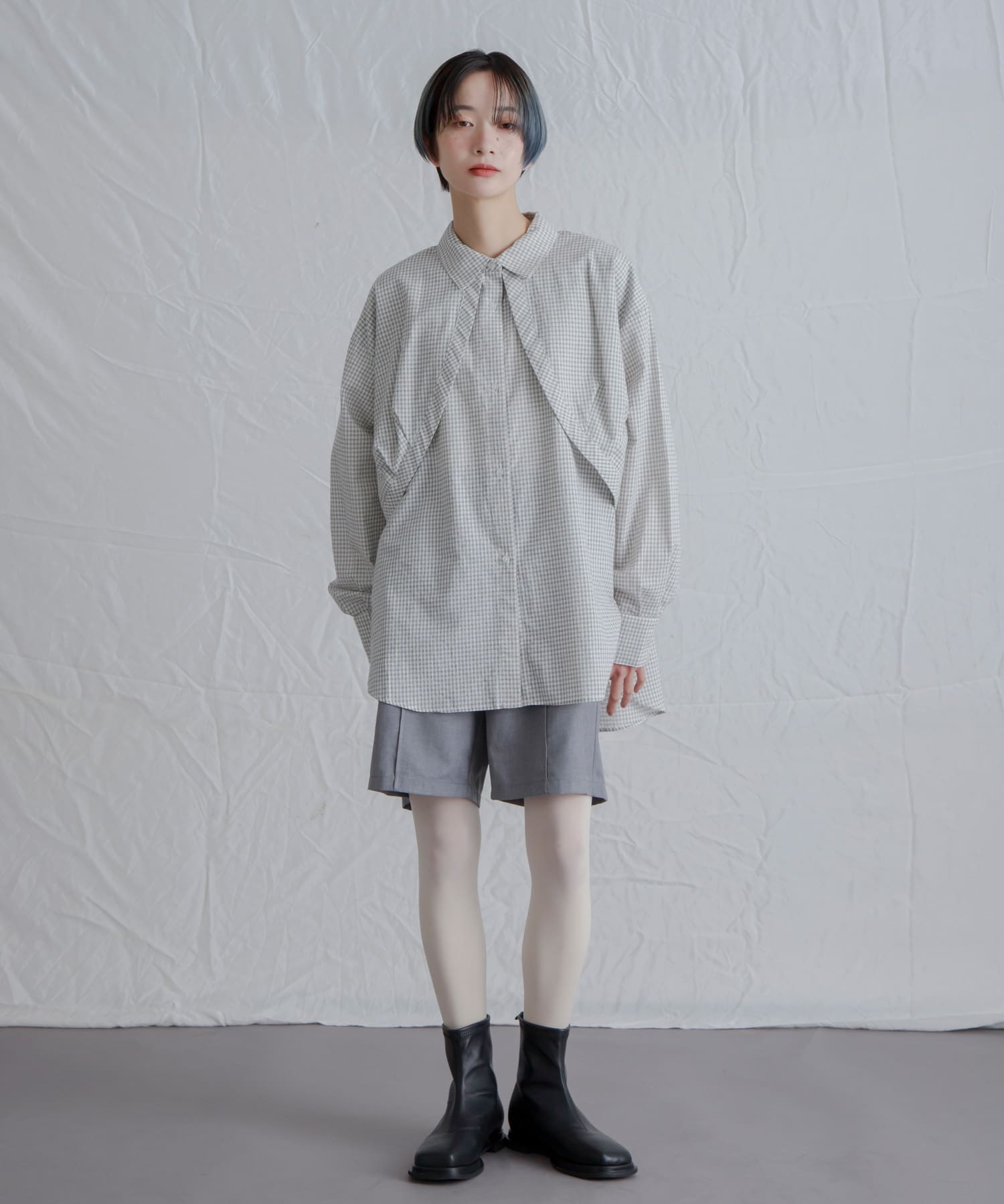 身長：159cm サイズ：one