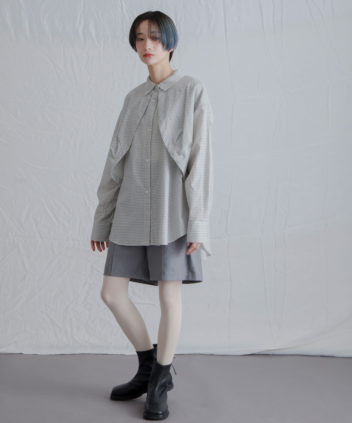 身長：159cm サイズ：one