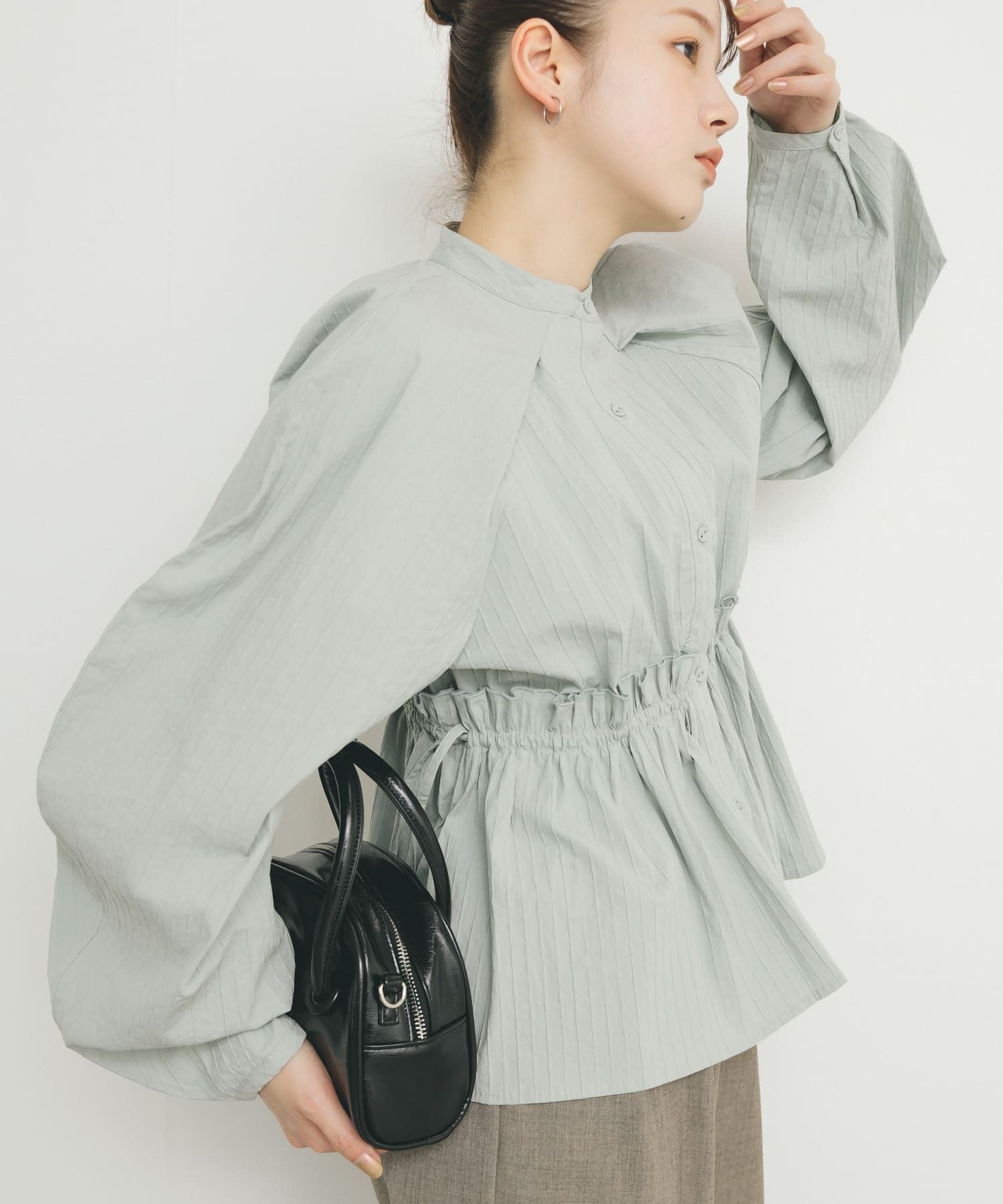 身長：160cm サイズ：one