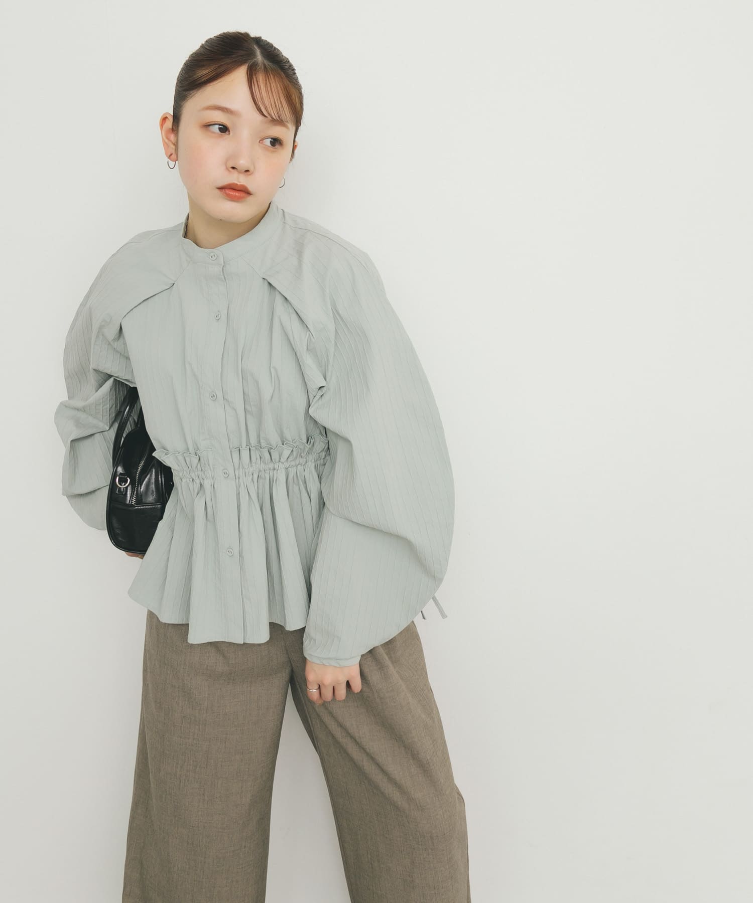 身長：160cm サイズ：one