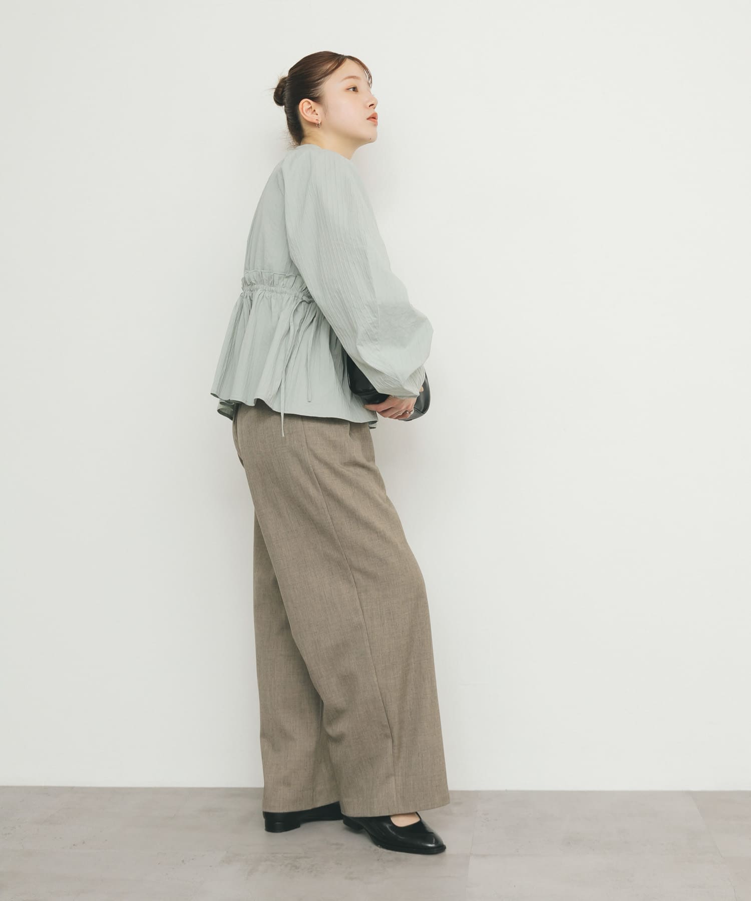 身長：160cm サイズ：one