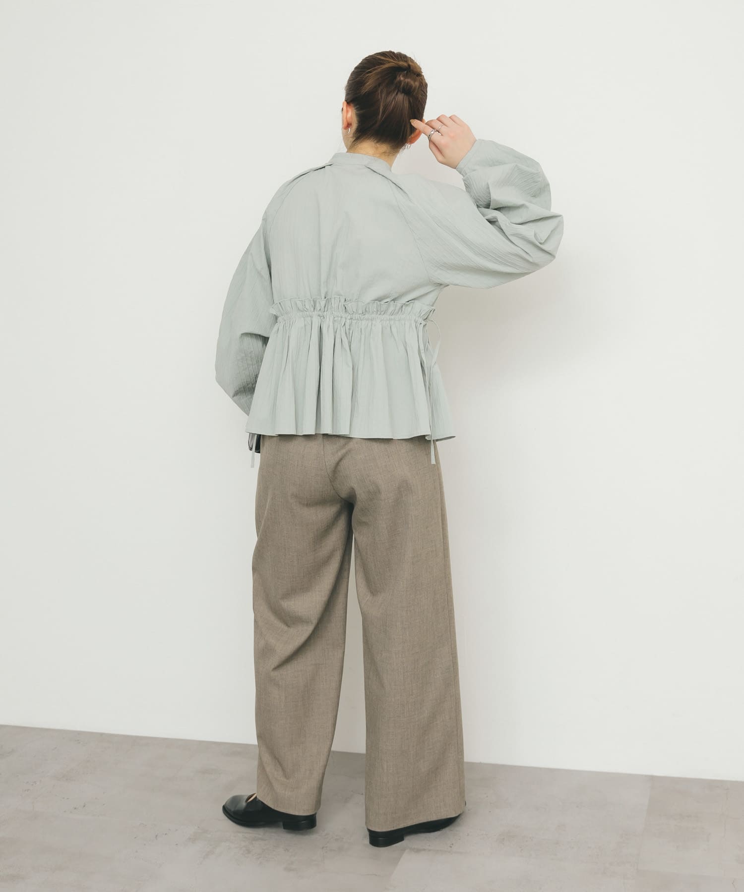 身長：160cm サイズ：one