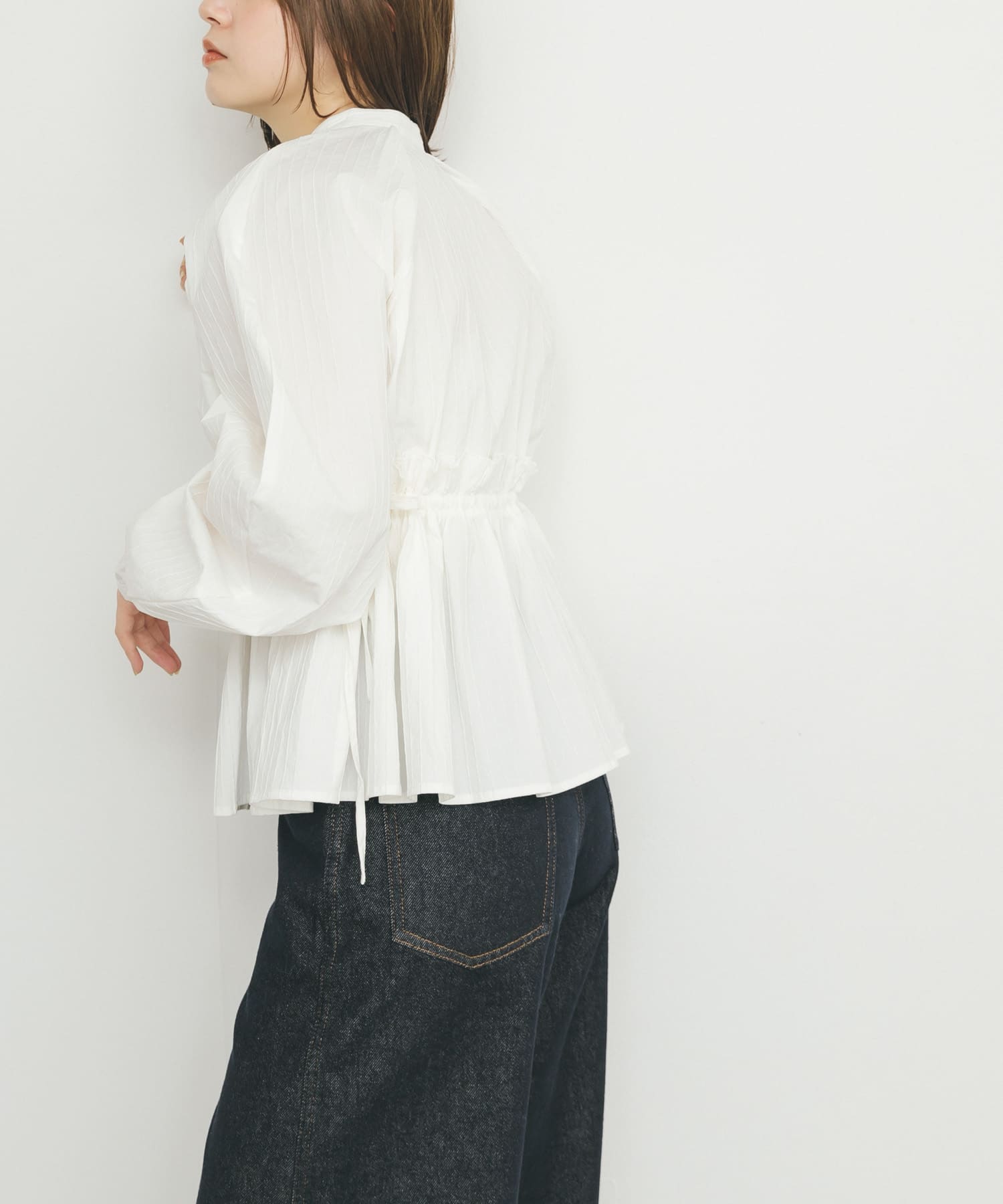 身長：160cm サイズ：one
