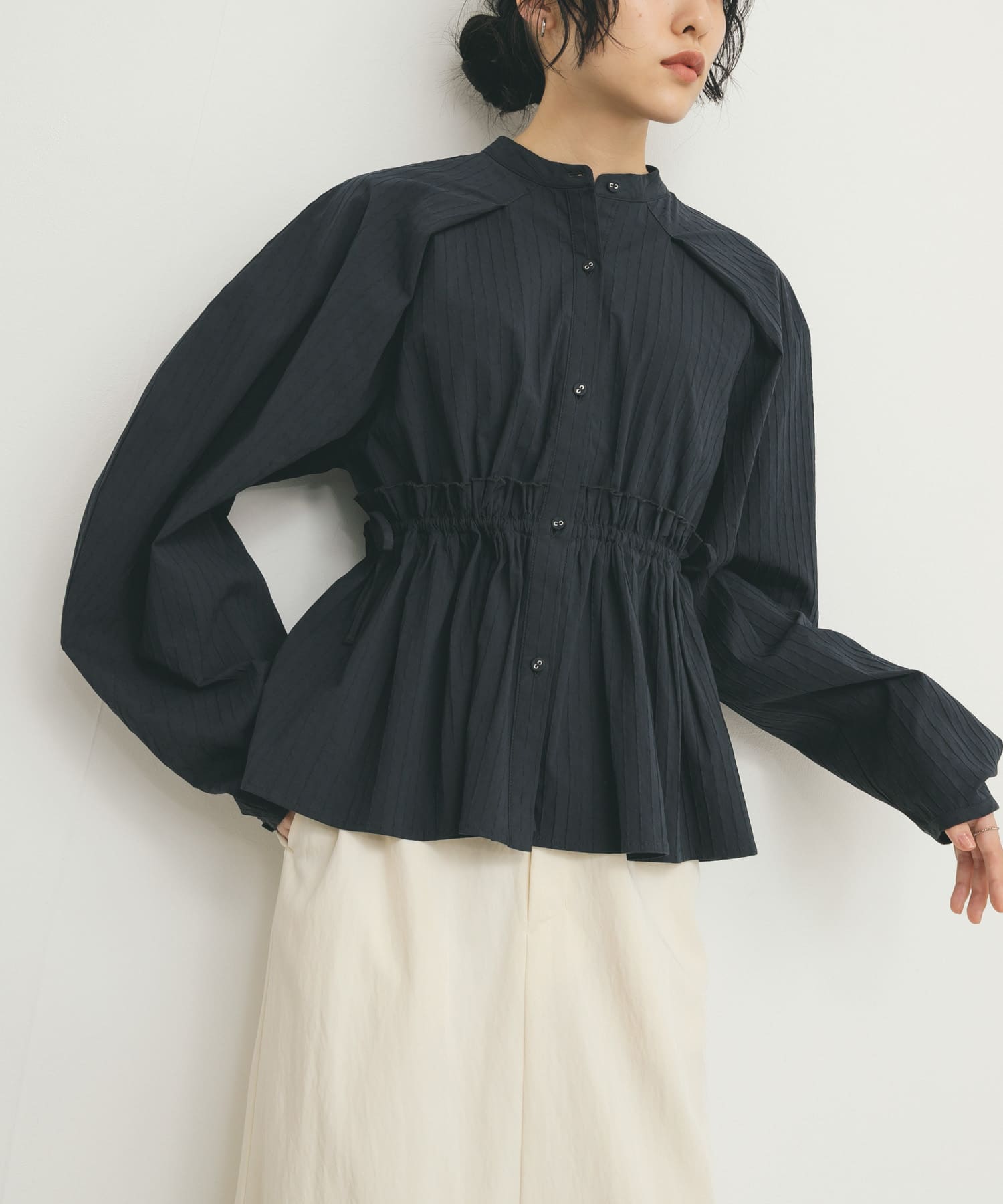 身長：160cm サイズ：one