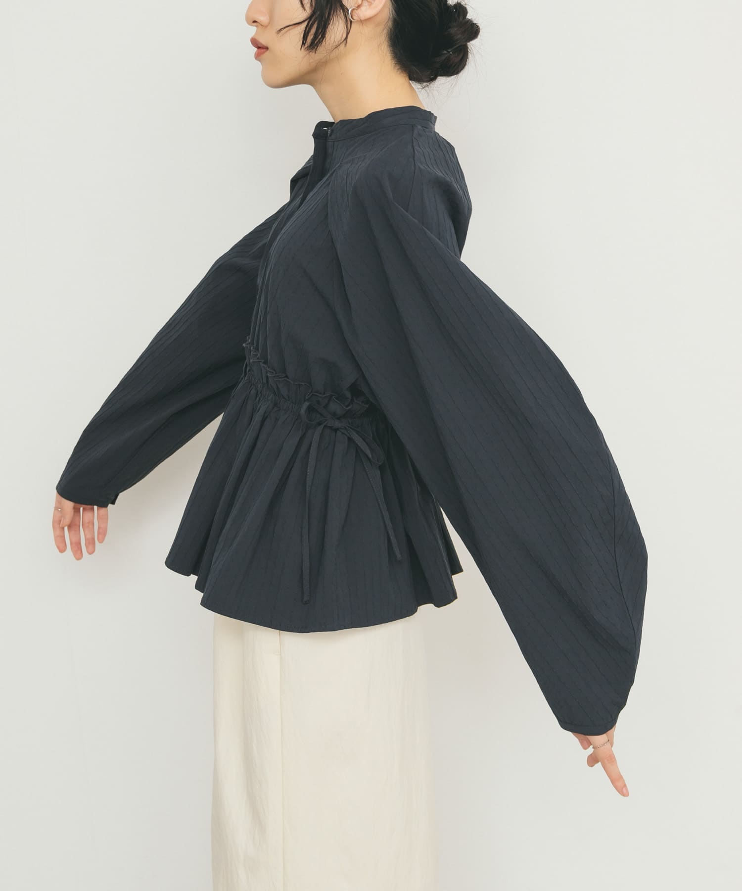 身長：160cm サイズ：one