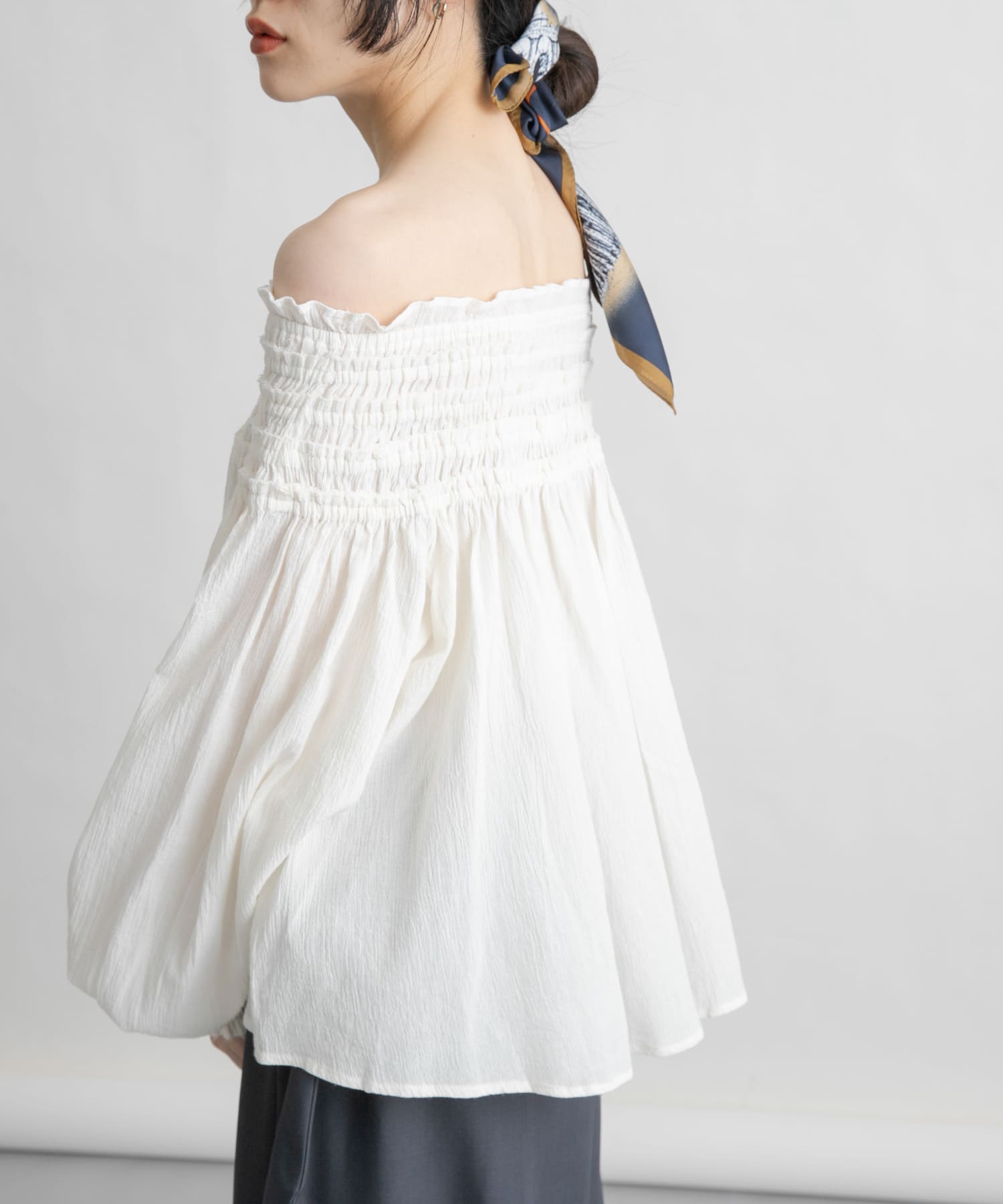 身長：160cm サイズ：one