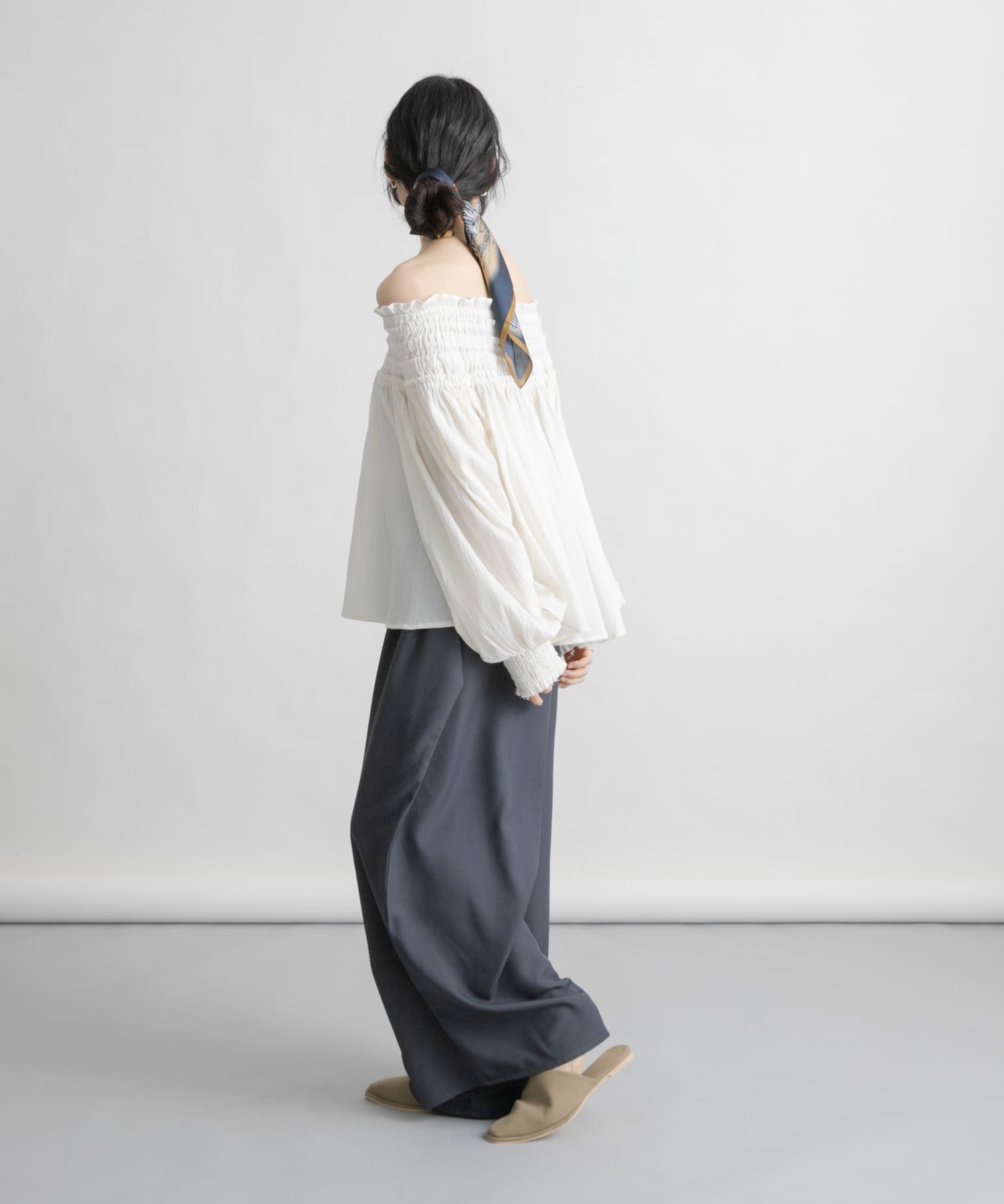 身長：160cm サイズ：one