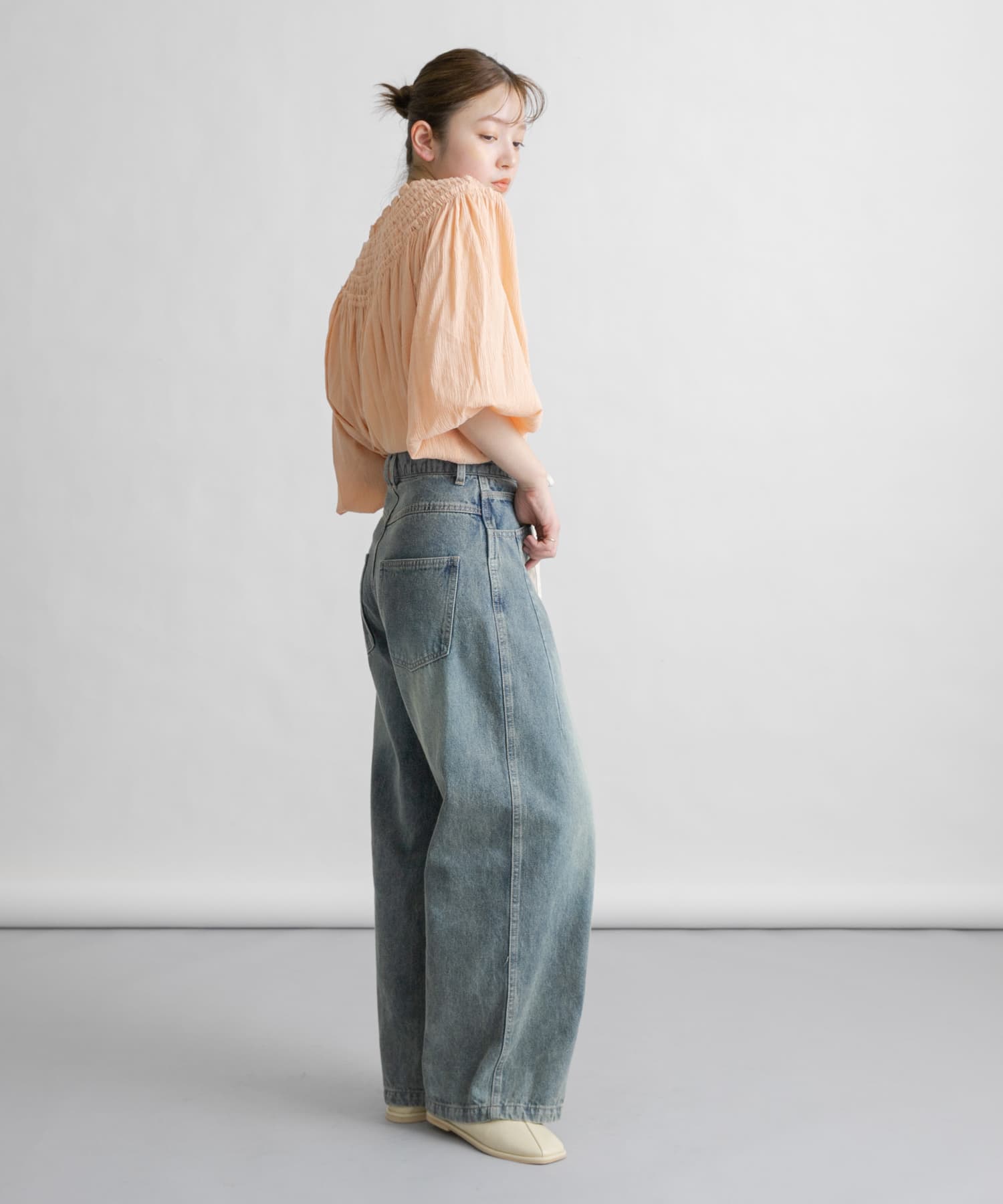 身長：160cm サイズ：one
