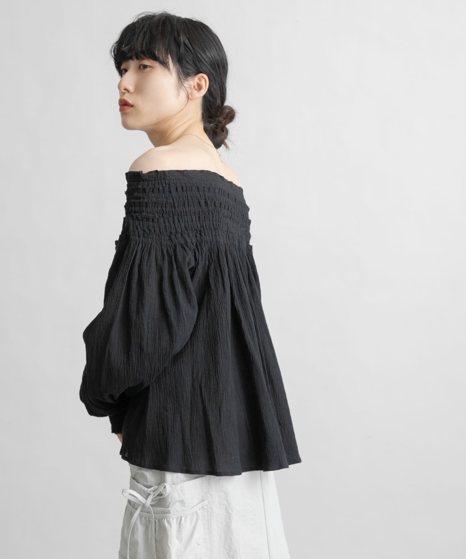 身長：160cm サイズ：one