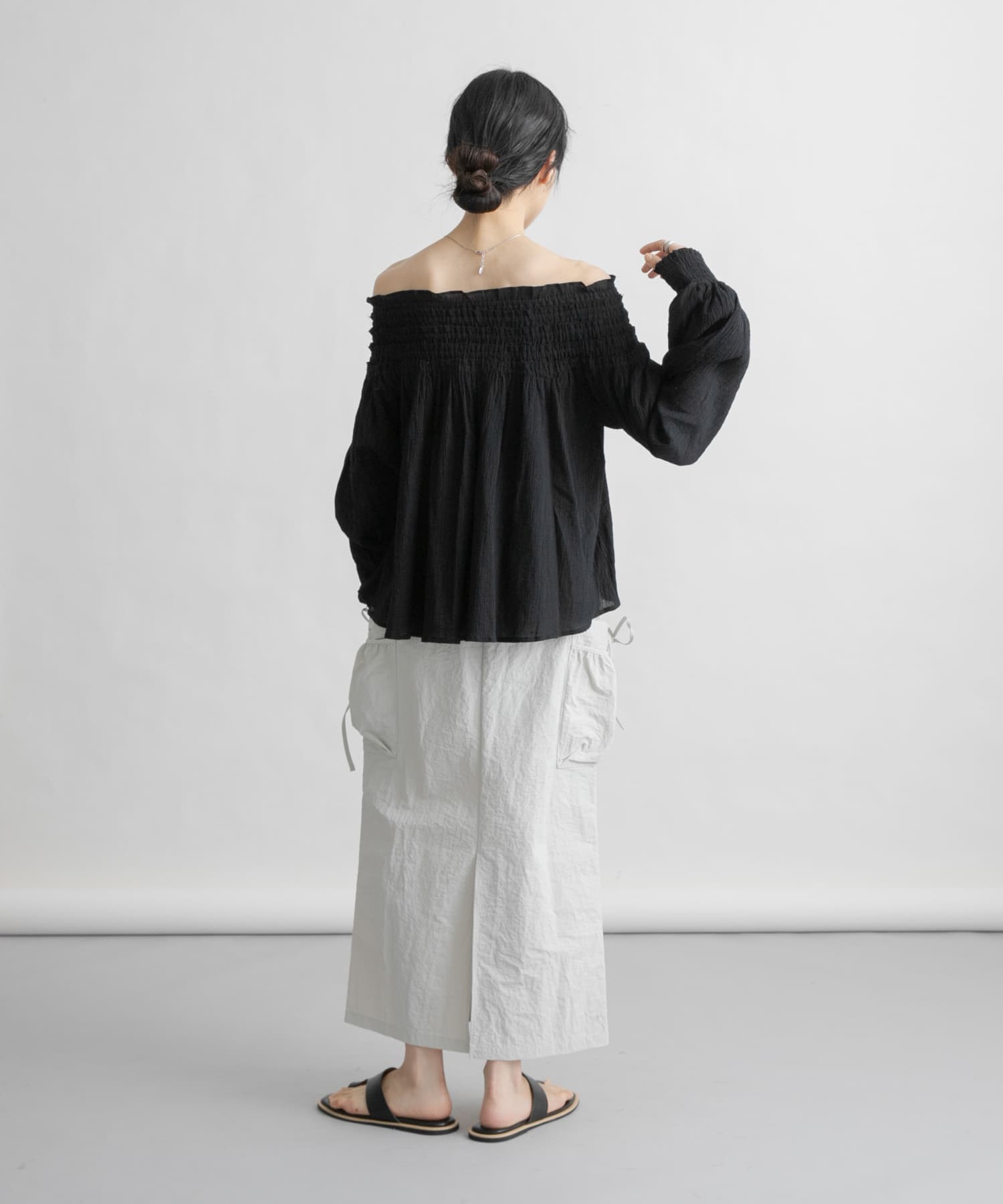 身長：160cm サイズ：one