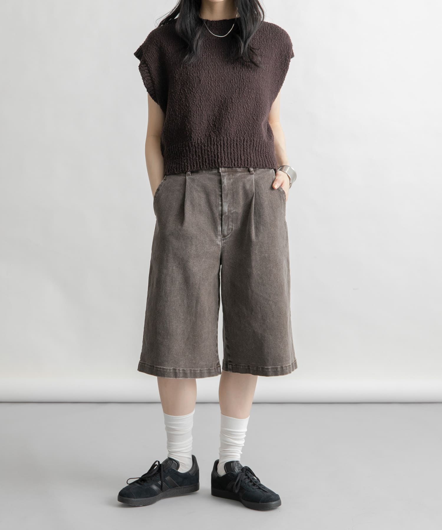 身長：160cm サイズ：one
