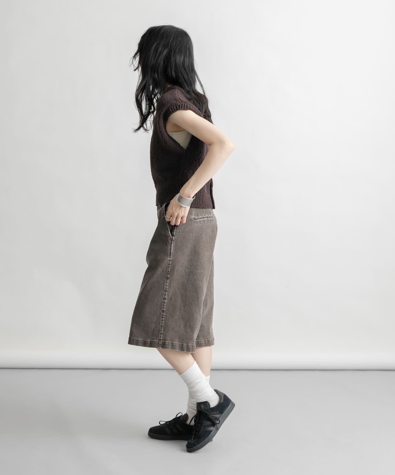 身長：160cm サイズ：one