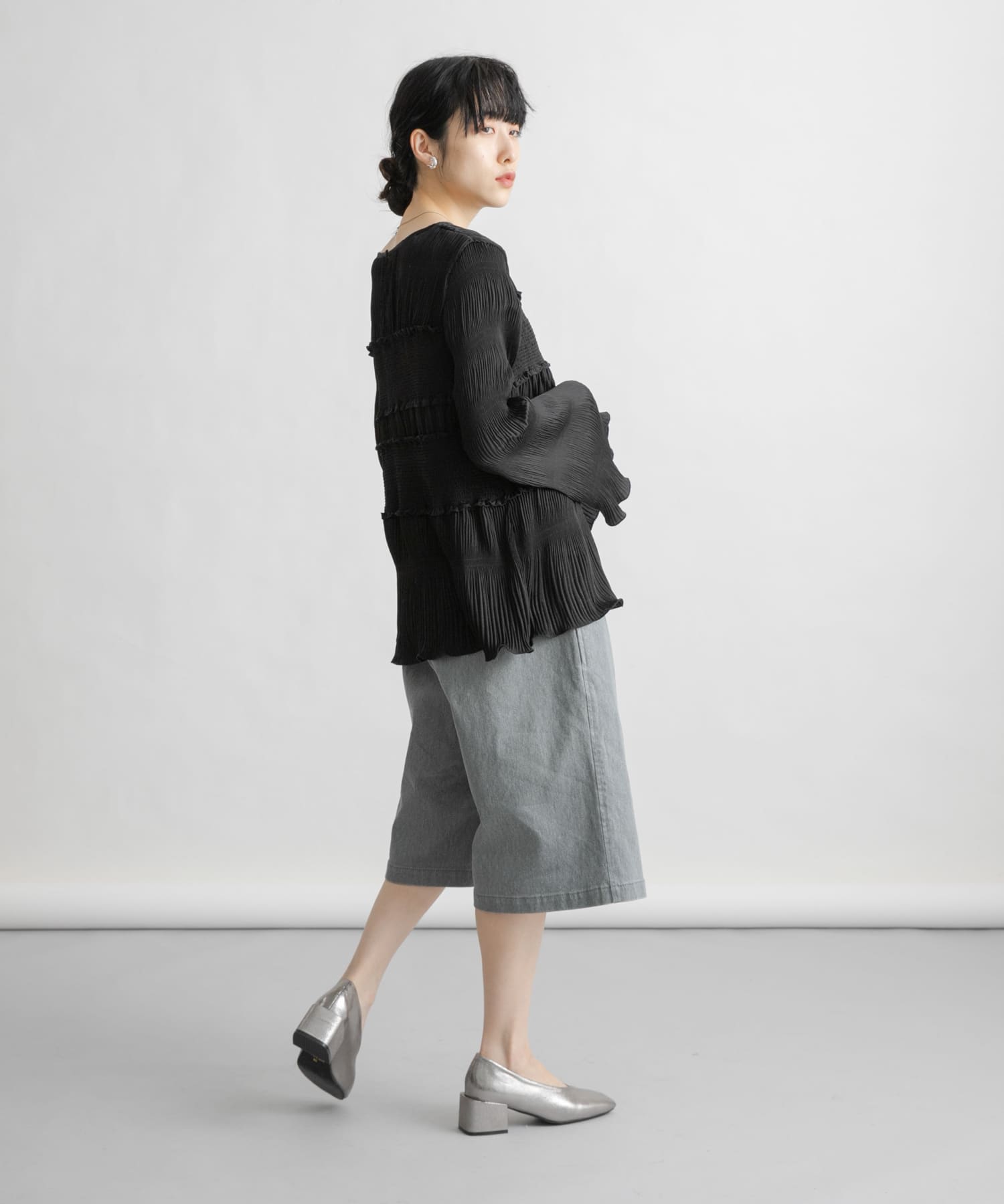 身長：160cm サイズ：one