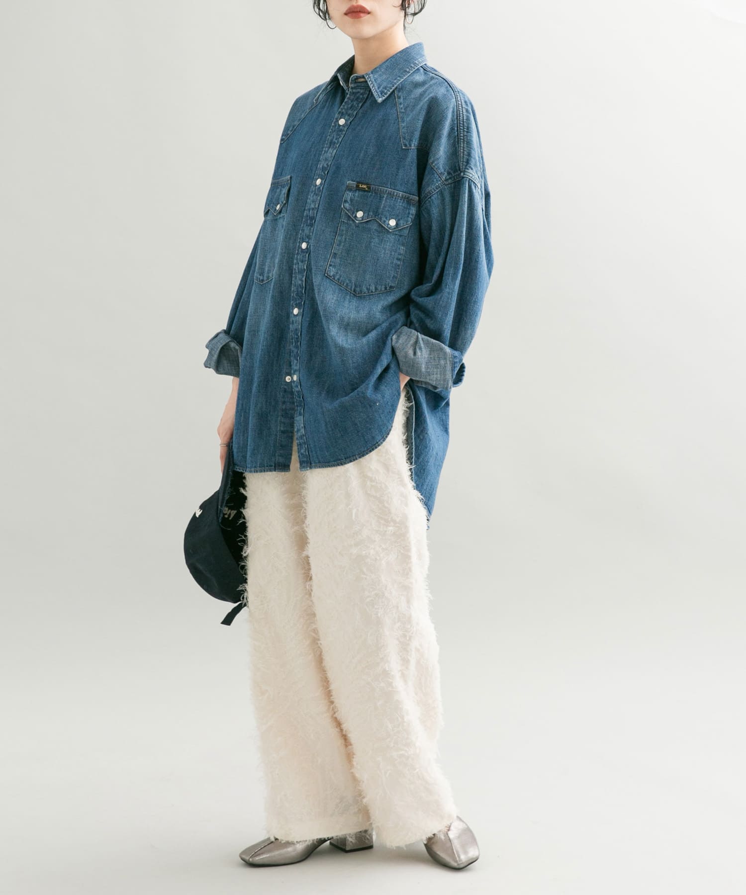 身長：160cm サイズ：one