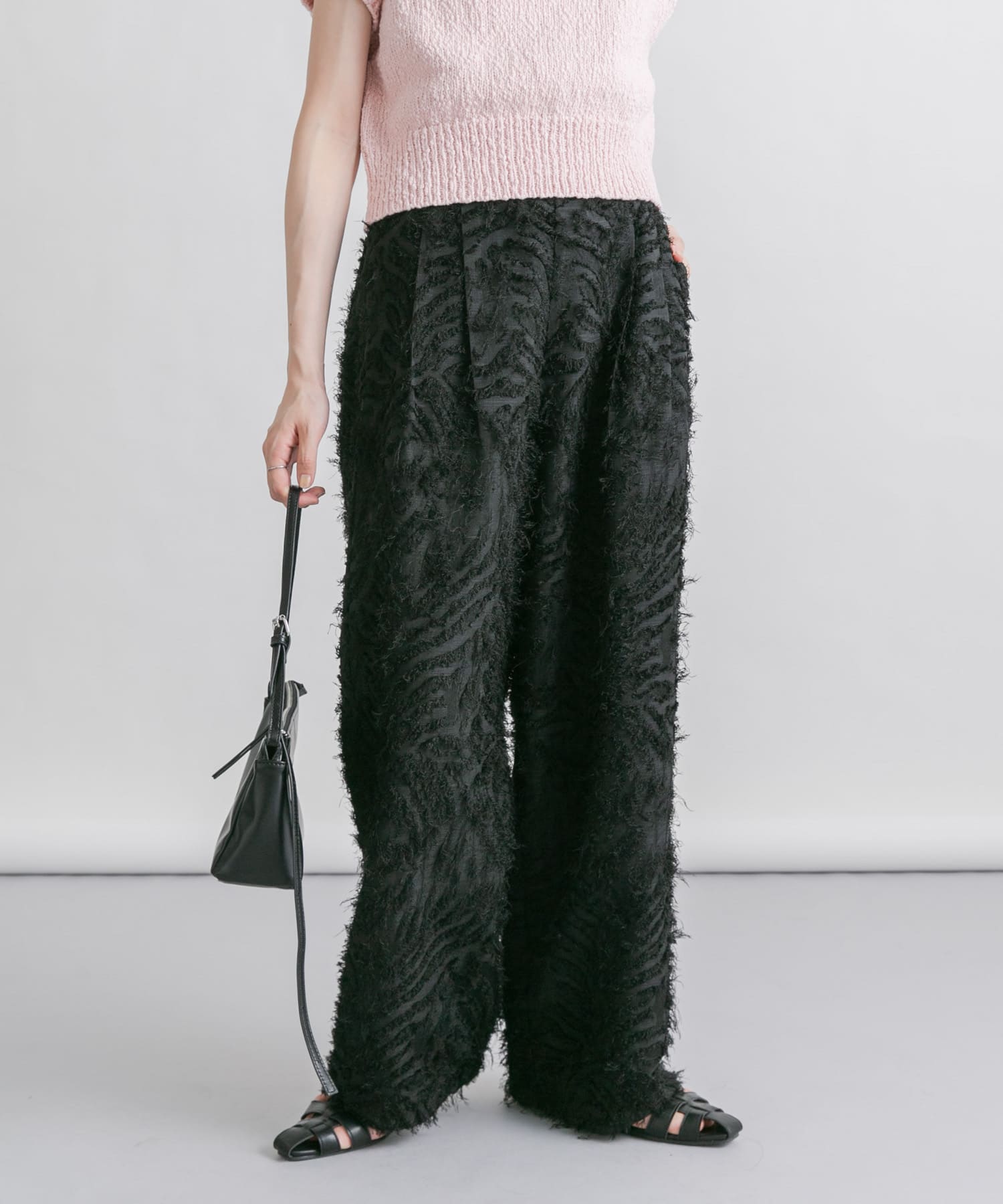 フリンジイージーパンツ