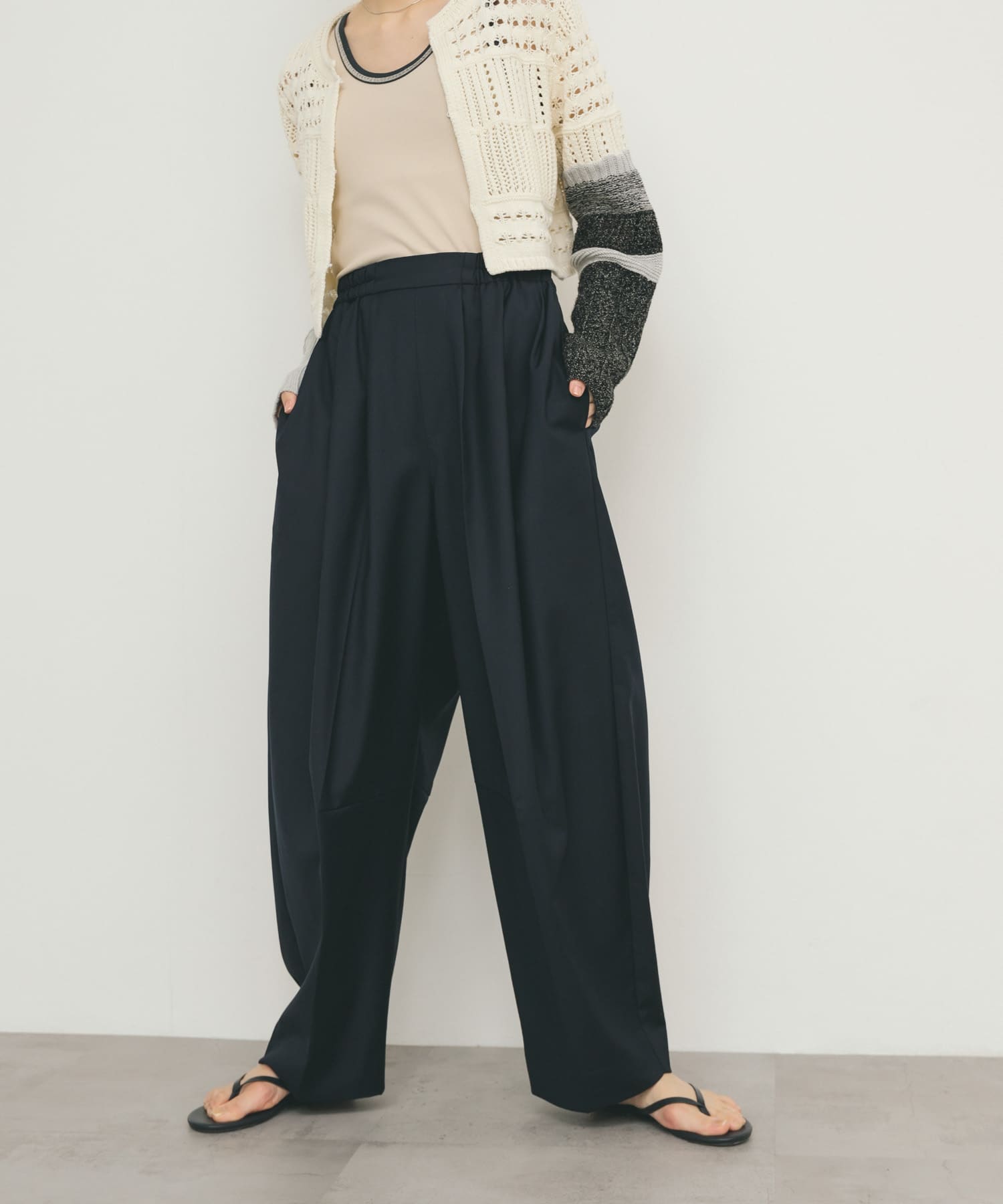 身長：160cm サイズ：one