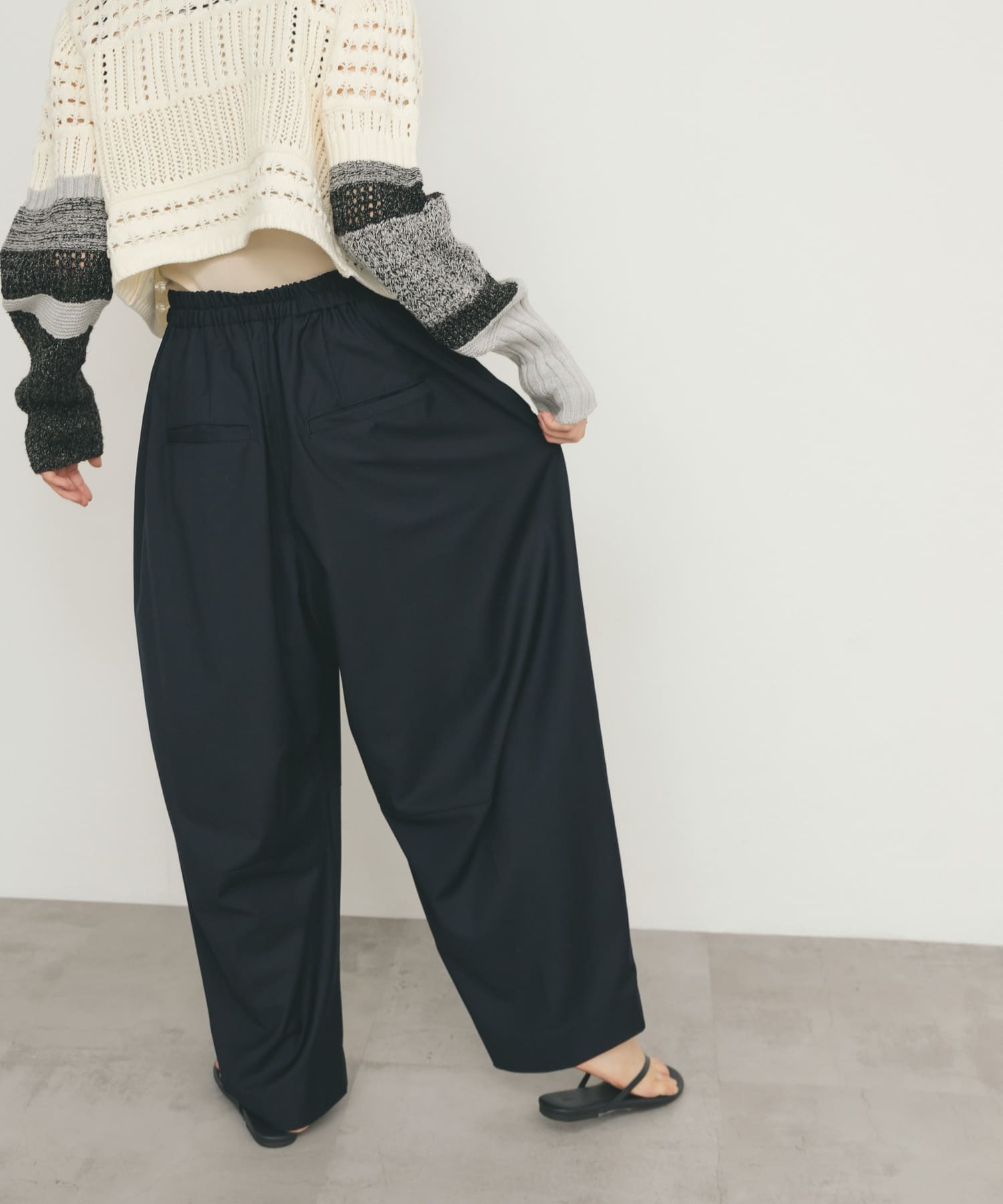 身長：160cm サイズ：one